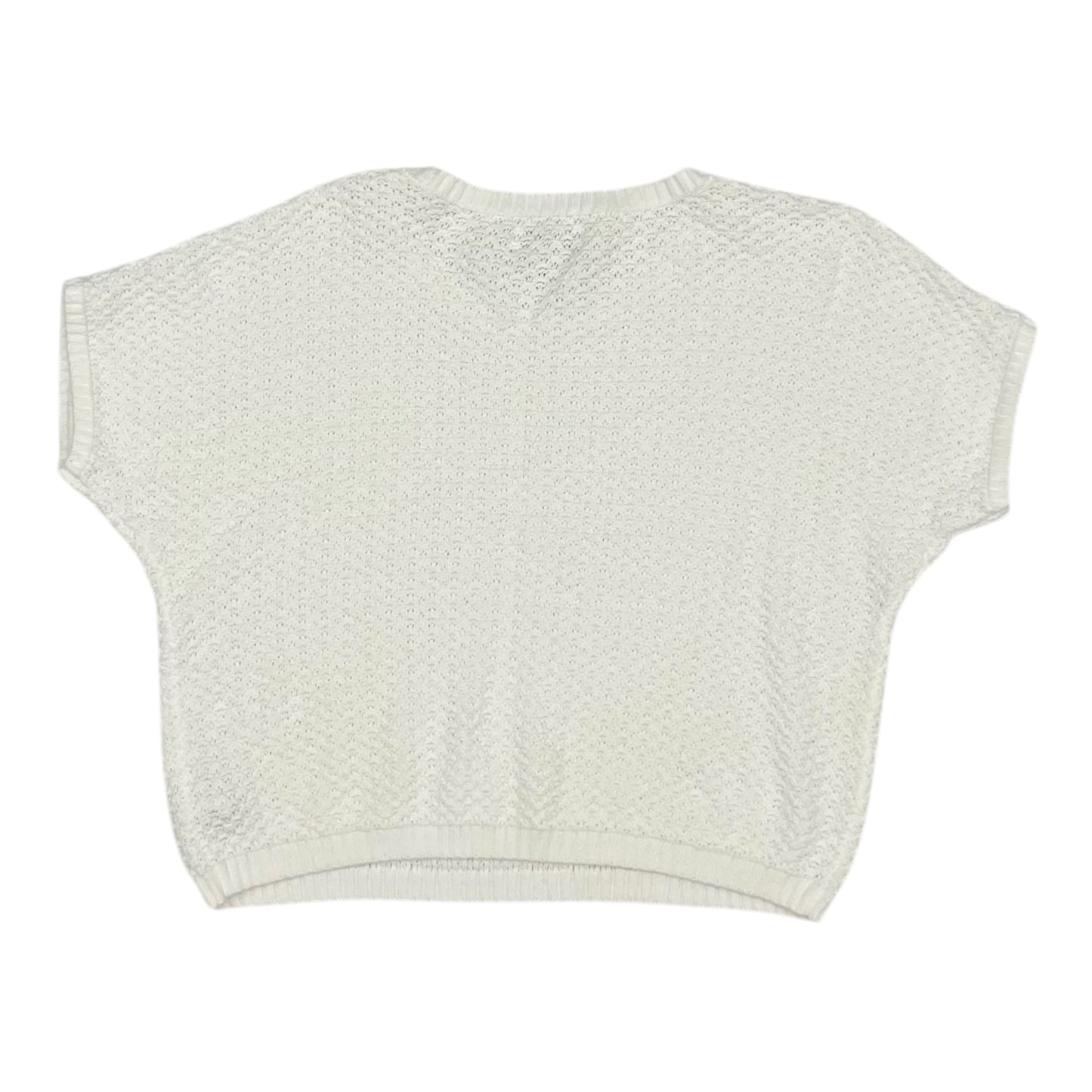 Vest Sweater By Rachel Zoe In White, Size:S