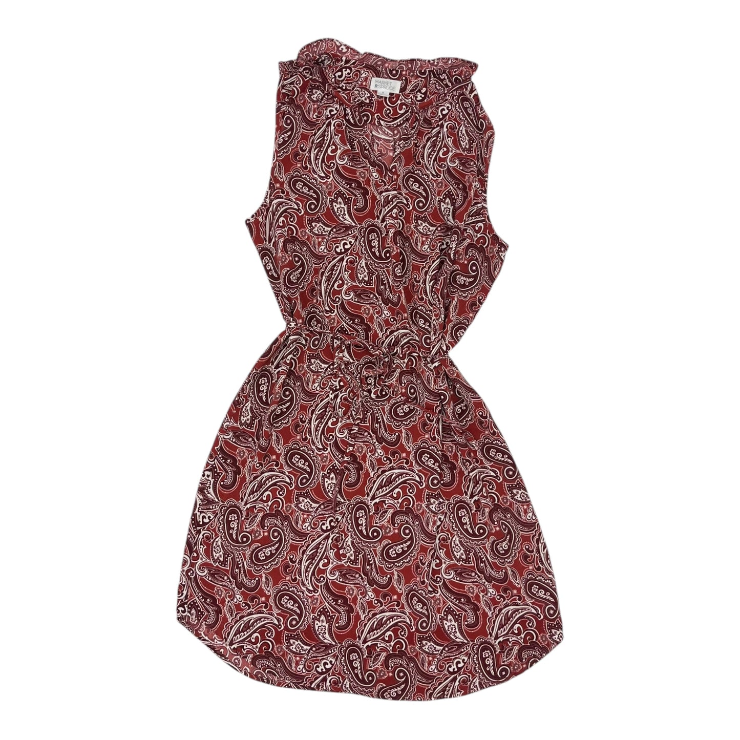 Dress Casual Short By Market & Spruce In Red, Size:M