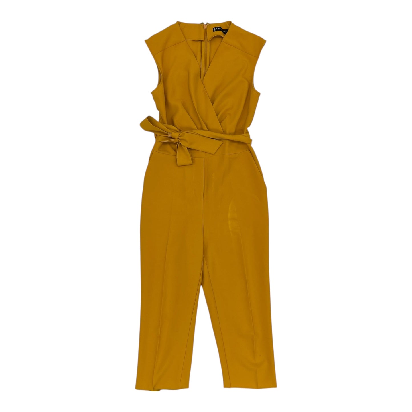 Jumpsuit By New York And Co In Yellow, Size:Xs