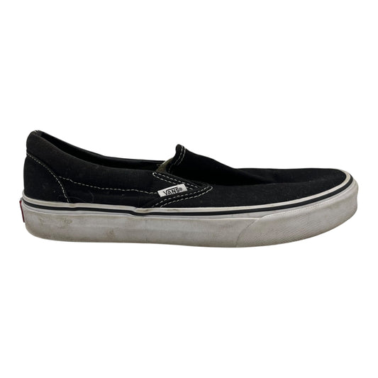 Shoes Sneakers By Vans In Black, Size:9.5