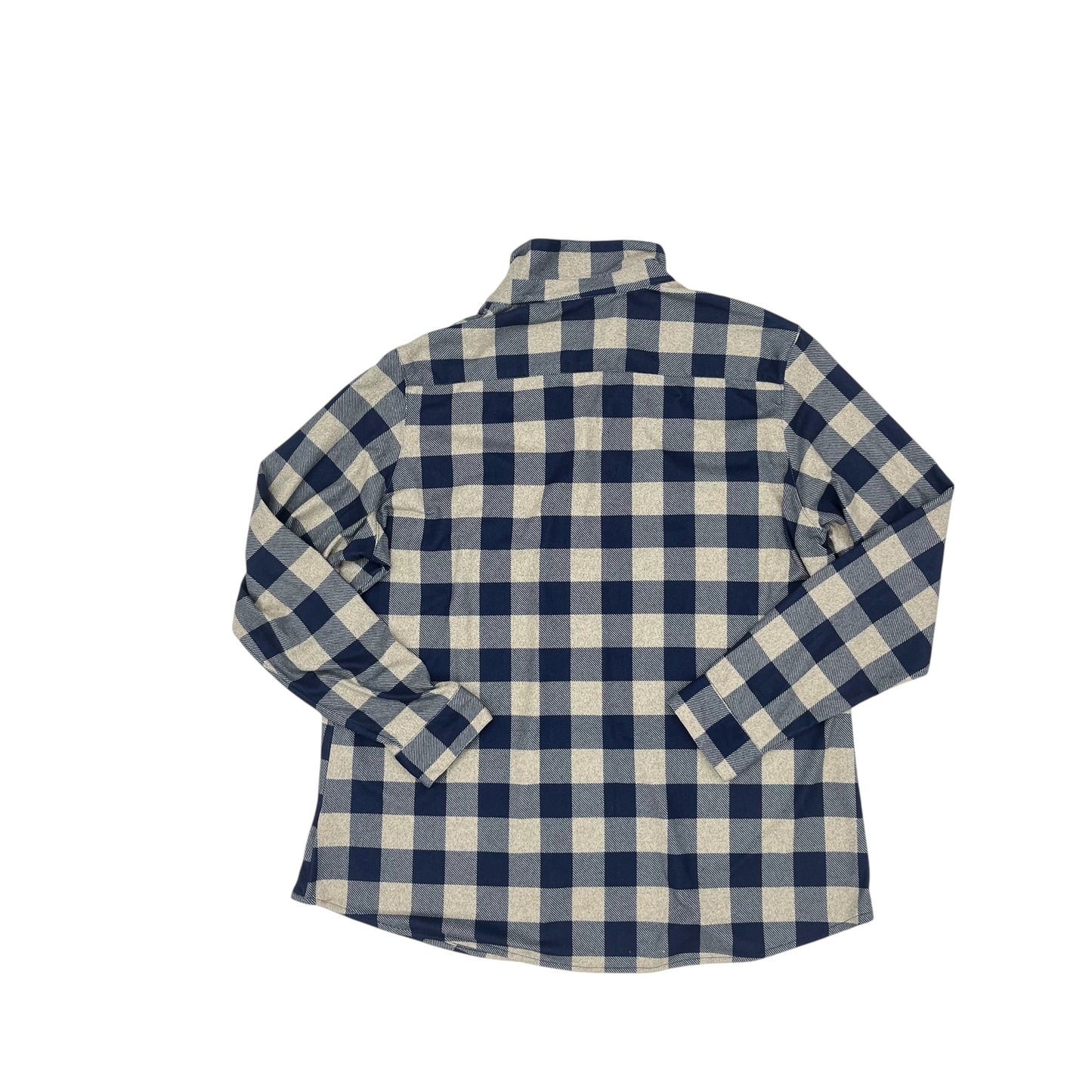 Top Ls By Natural Reflections In Blue & Brown, Size:1X