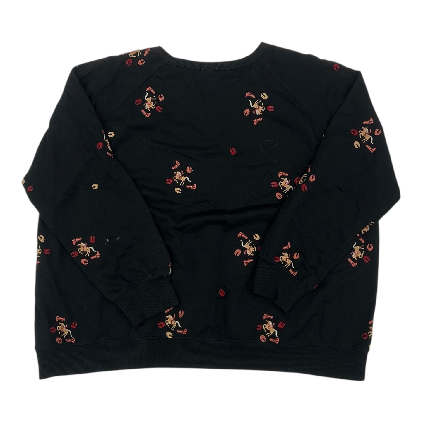 Top Ls By Como Vintage In Black, Size:3X