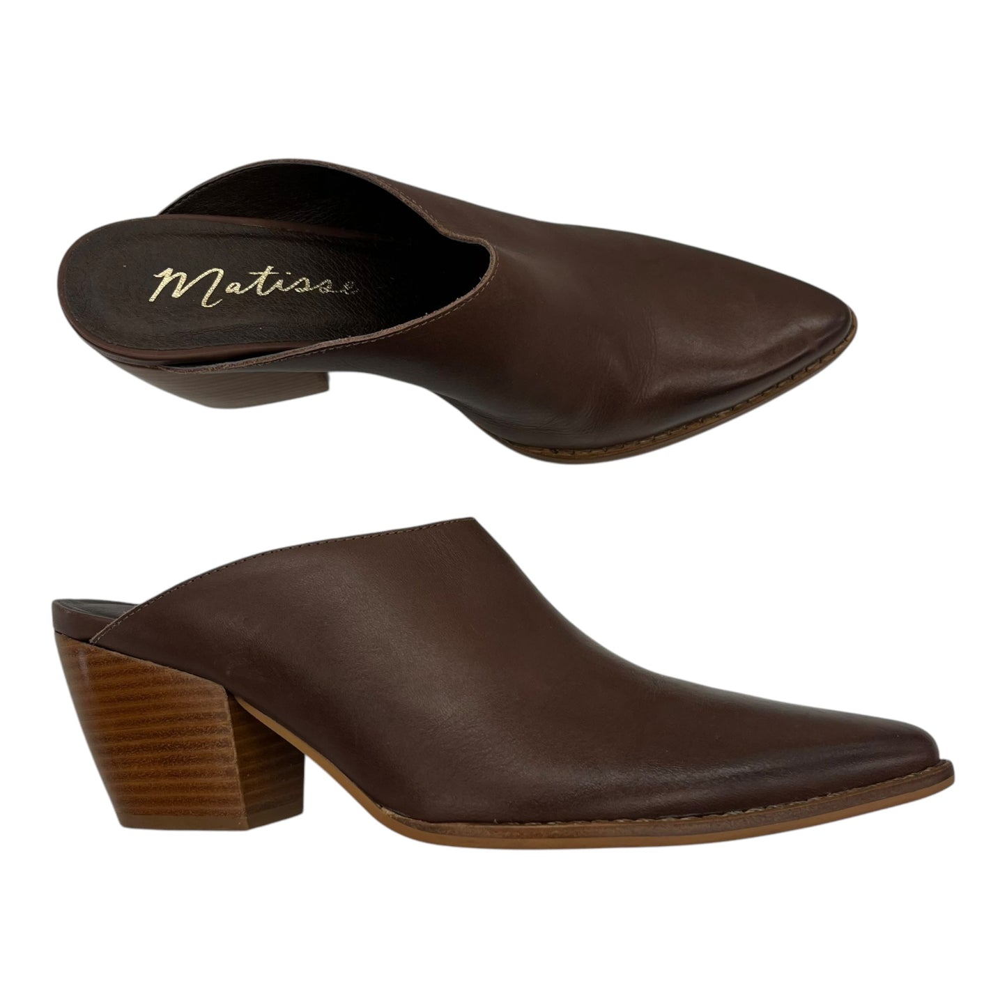 Shoes Heels Block By Matisse In Brown, Size:8