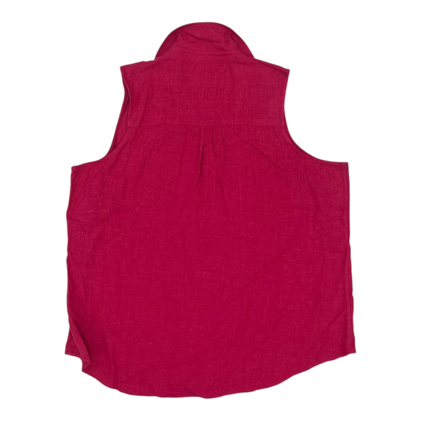 Blouse Ss By Maurices In Pink, Size:Xxl