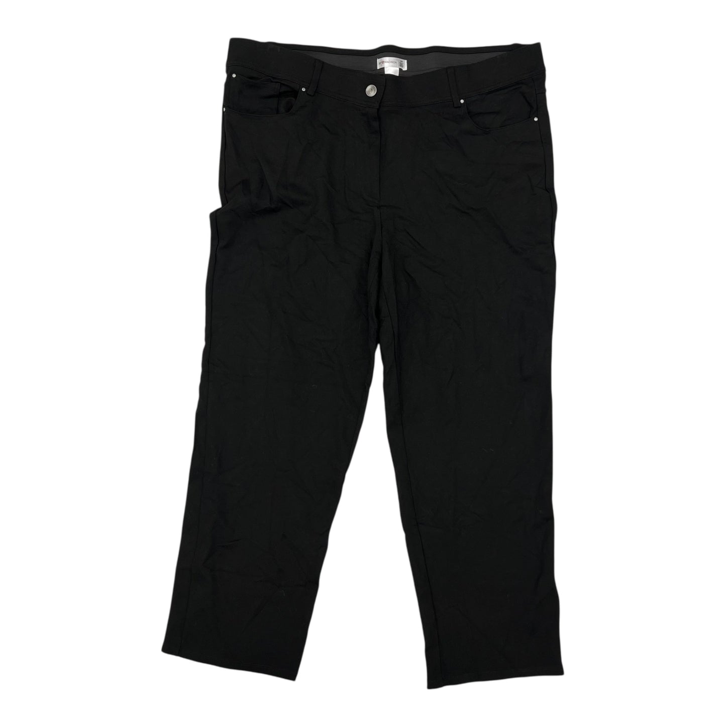 Pants Dress By 89Th And Madison In Black, Size:2X