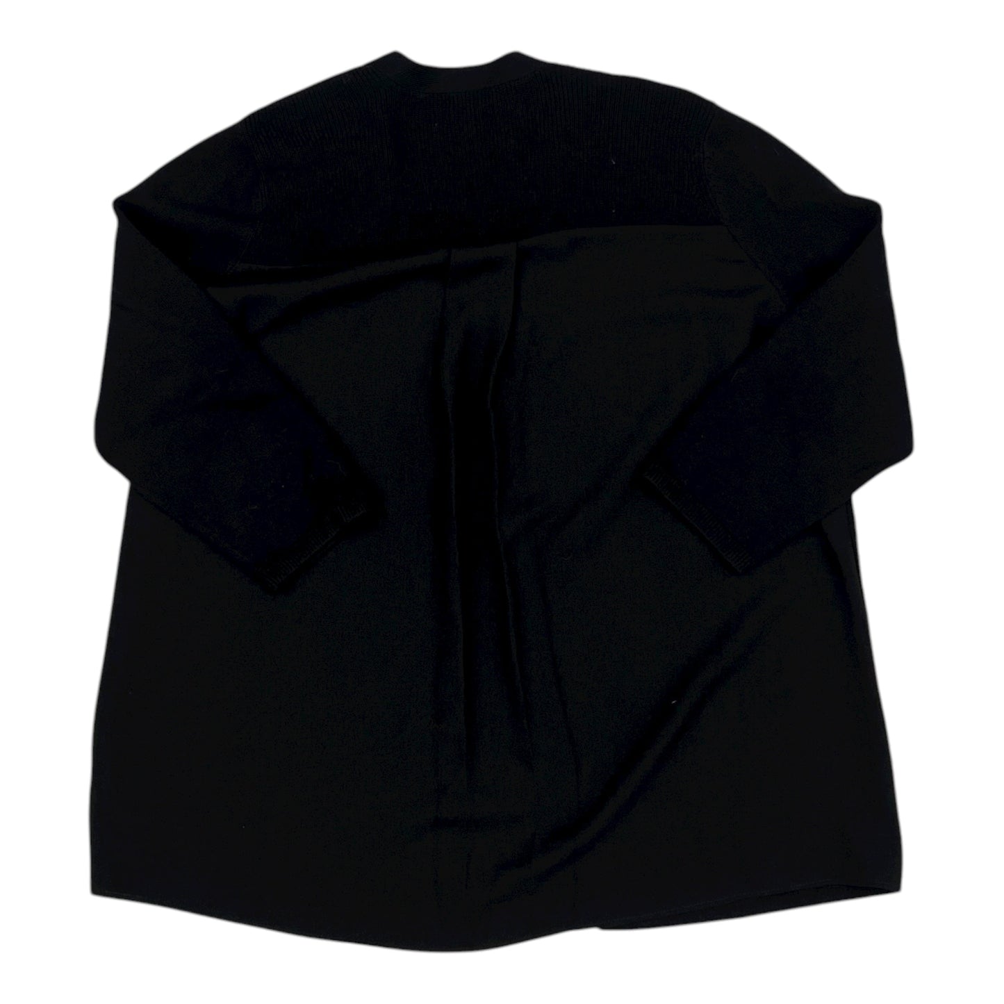 Sweater Cardigan By Talbots In Black, Size:L