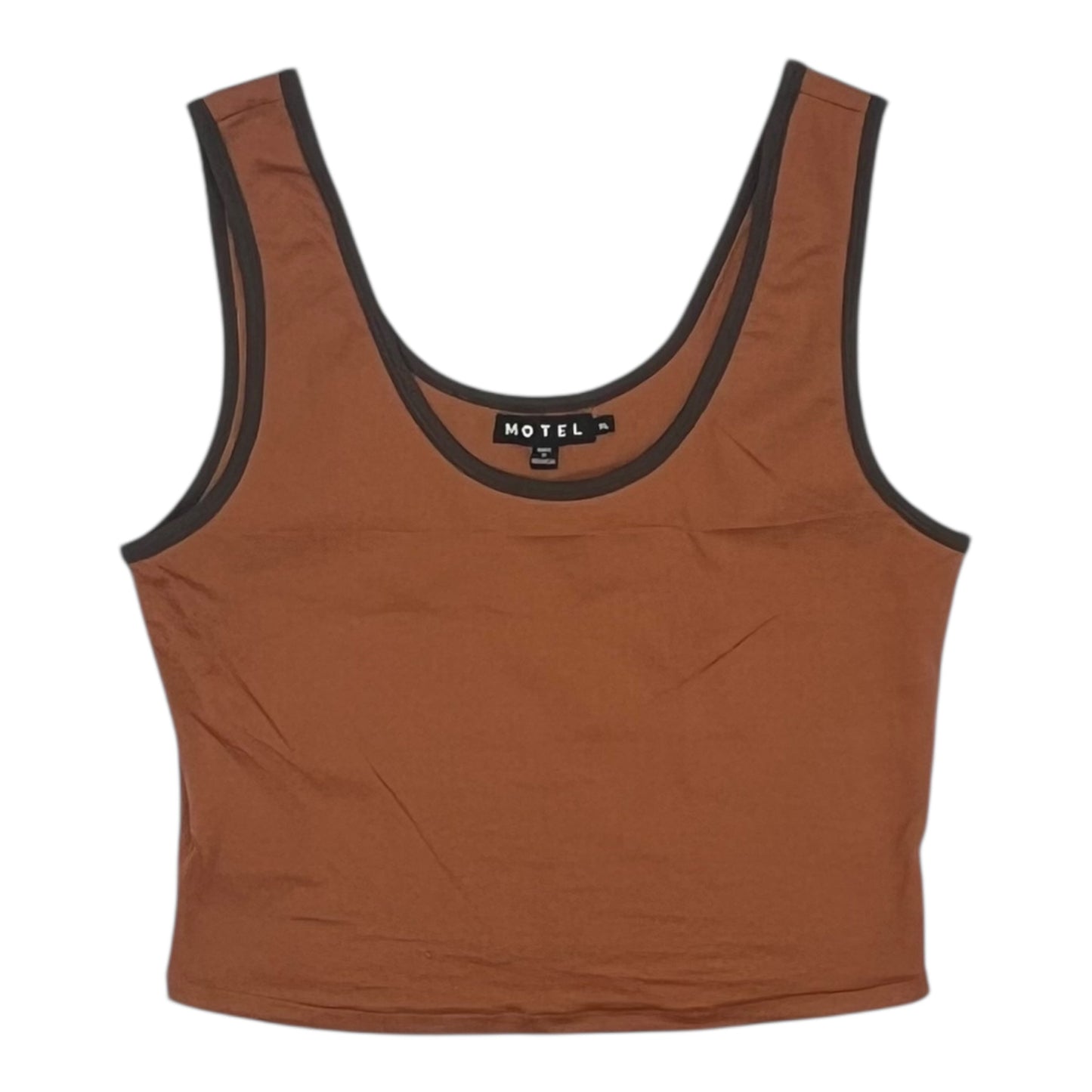 Tank Top By Clothes Mentor In Brown, Size:Xl