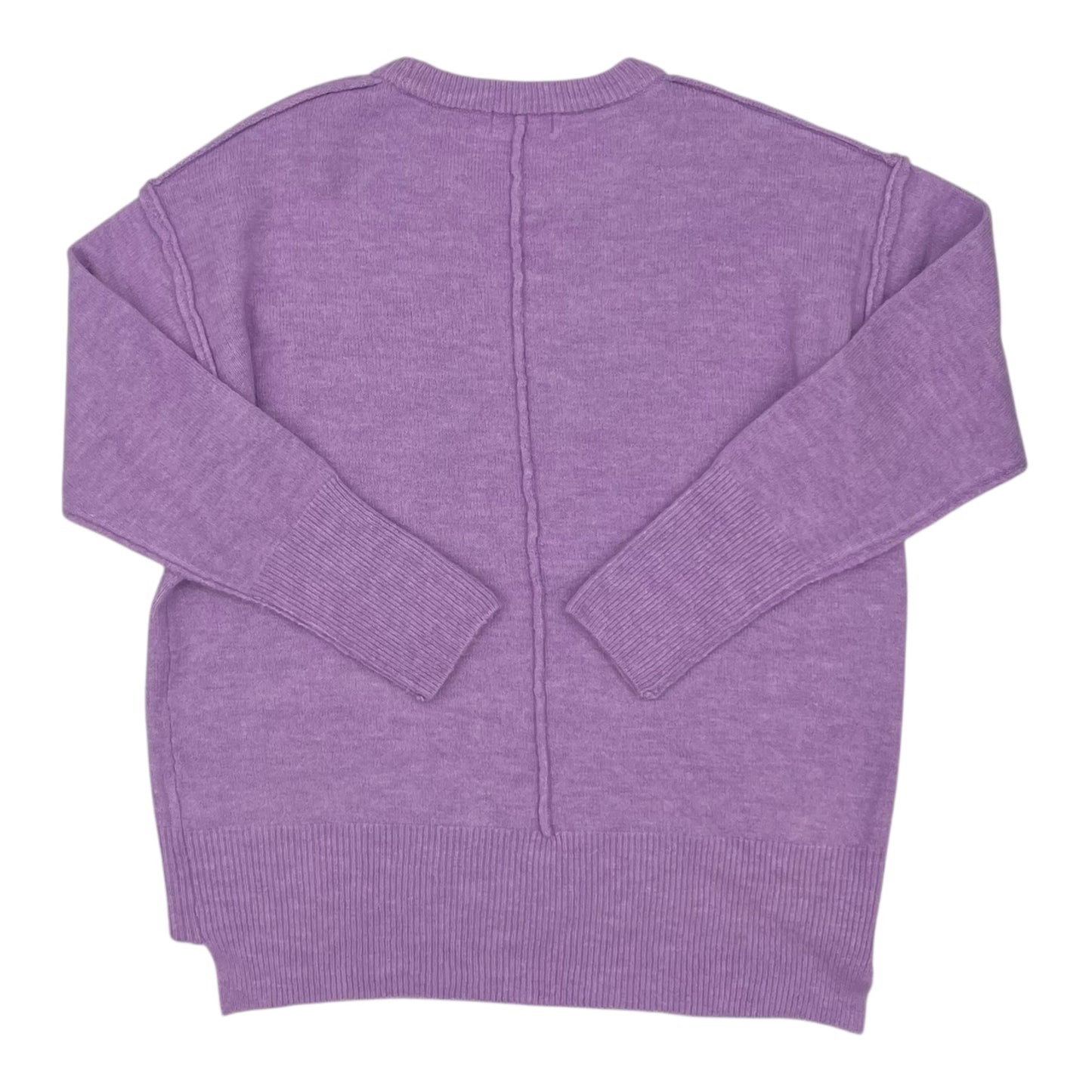 Sweater By Zenana Outfitters In Purple, Size:L