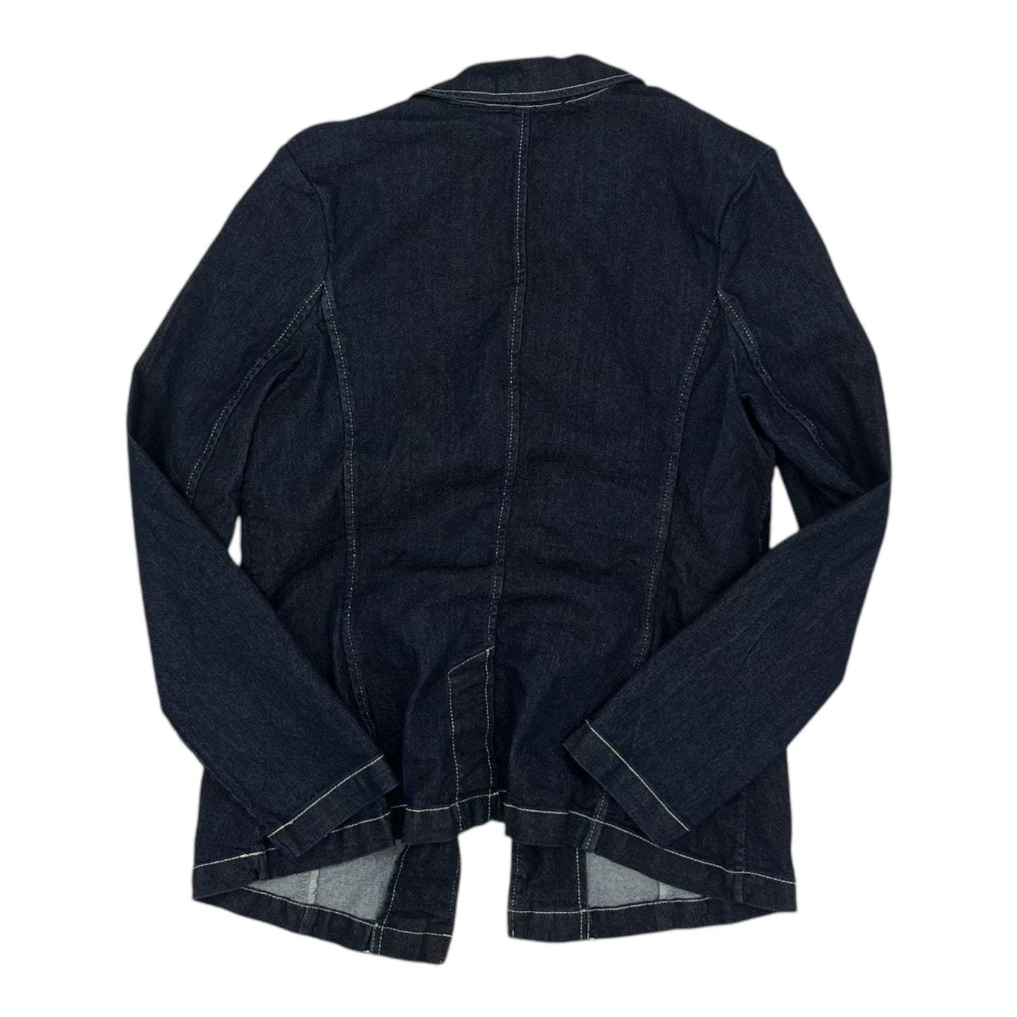 Blazer By Rachel Zoe In Blue Denim, Size:S