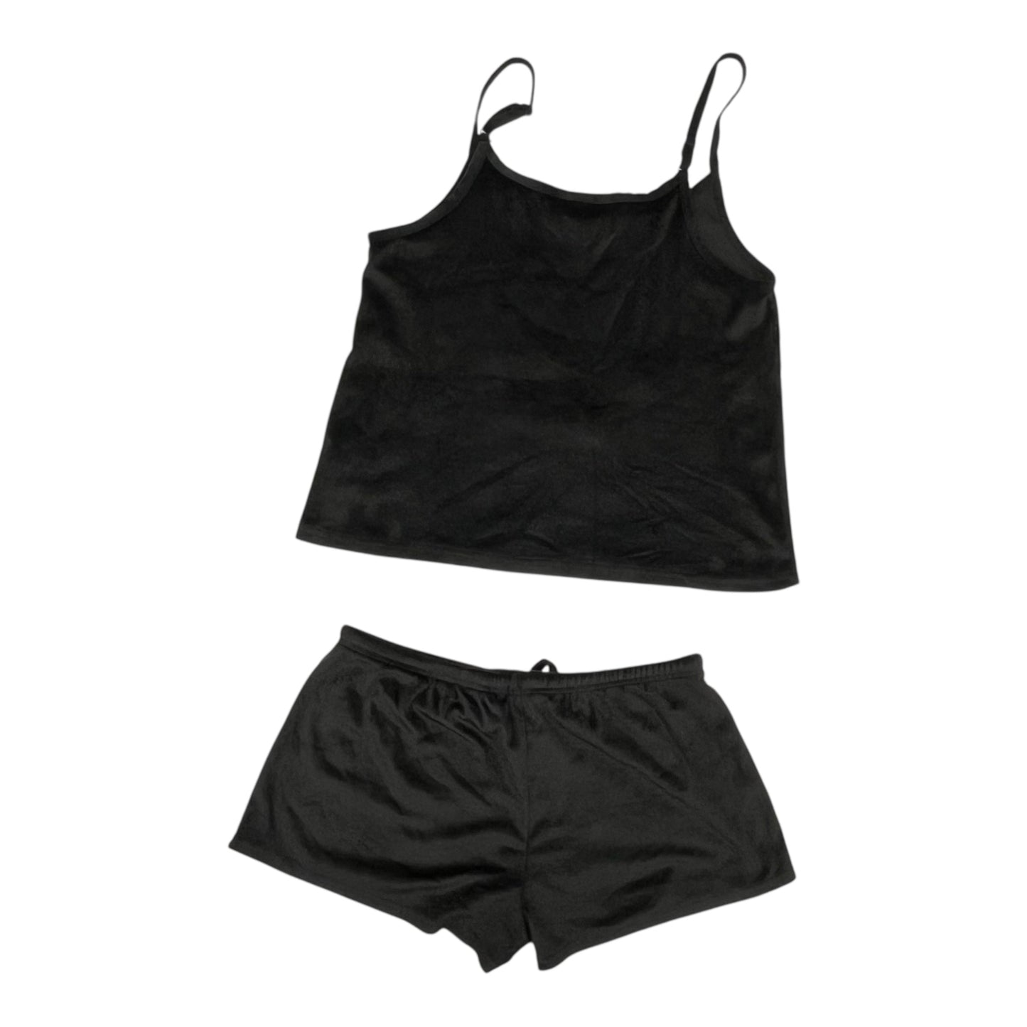 Lounge Set Shorts By Juicy Couture In Black, Size:M