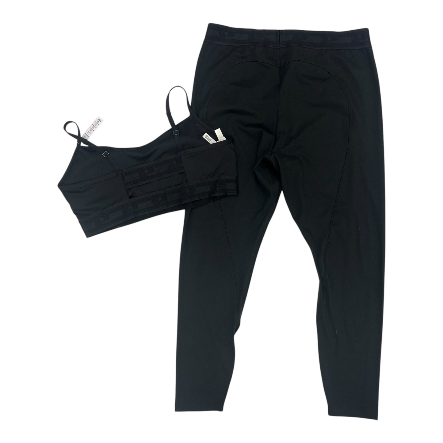 Athletic Pants 2Pc By Pink In Black, Size:Xxxl