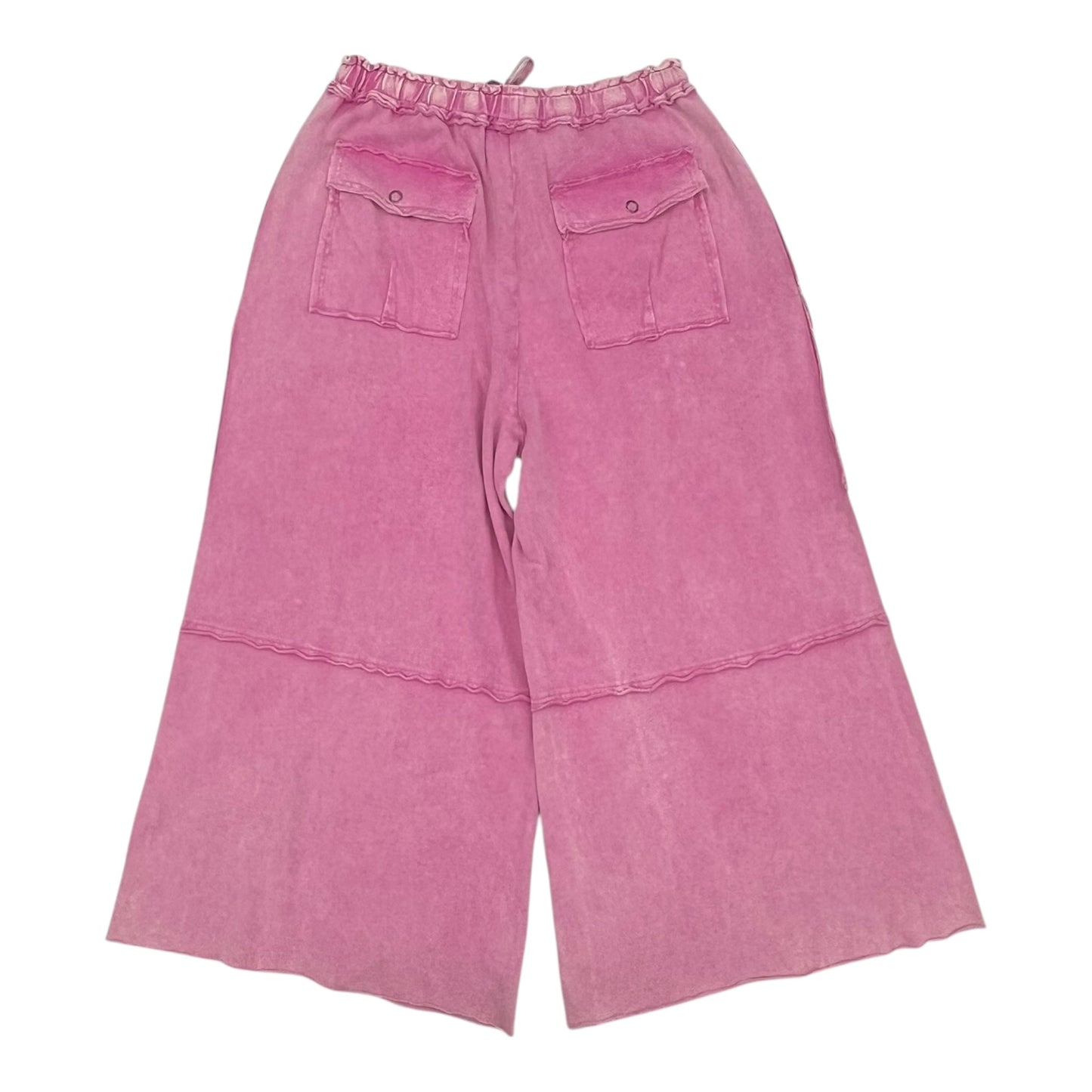 Pants Wide Leg By Easel In Pink, Size:L
