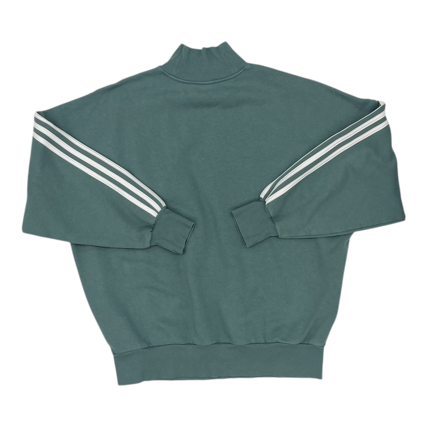 Athletic Sweatshirt Crewneck By Adidas In Grey, Size:S