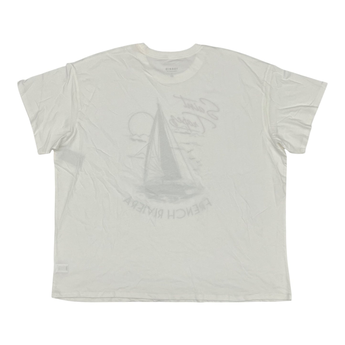 TOP SS BASIC by TORRID In WHITE, Size: 1X