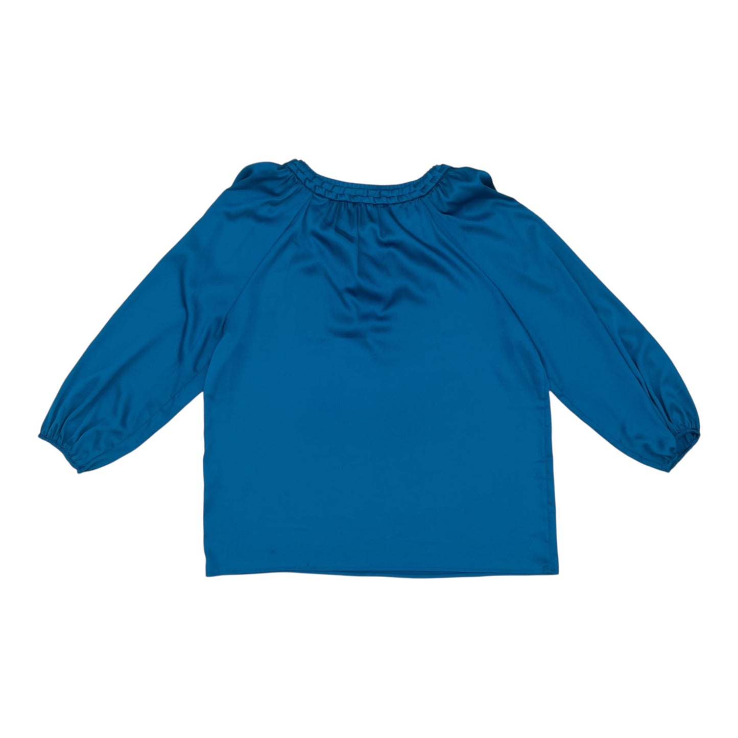 BLOUSE 3/4 SLEEVE by WHITE HOUSE BLACK MARKET in BLUE, Size:M