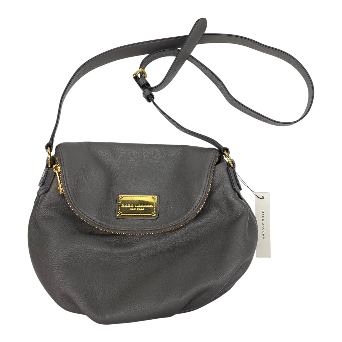 Crossbody Luxury Designer By Marc Jacobs In Grey, Size:Medium