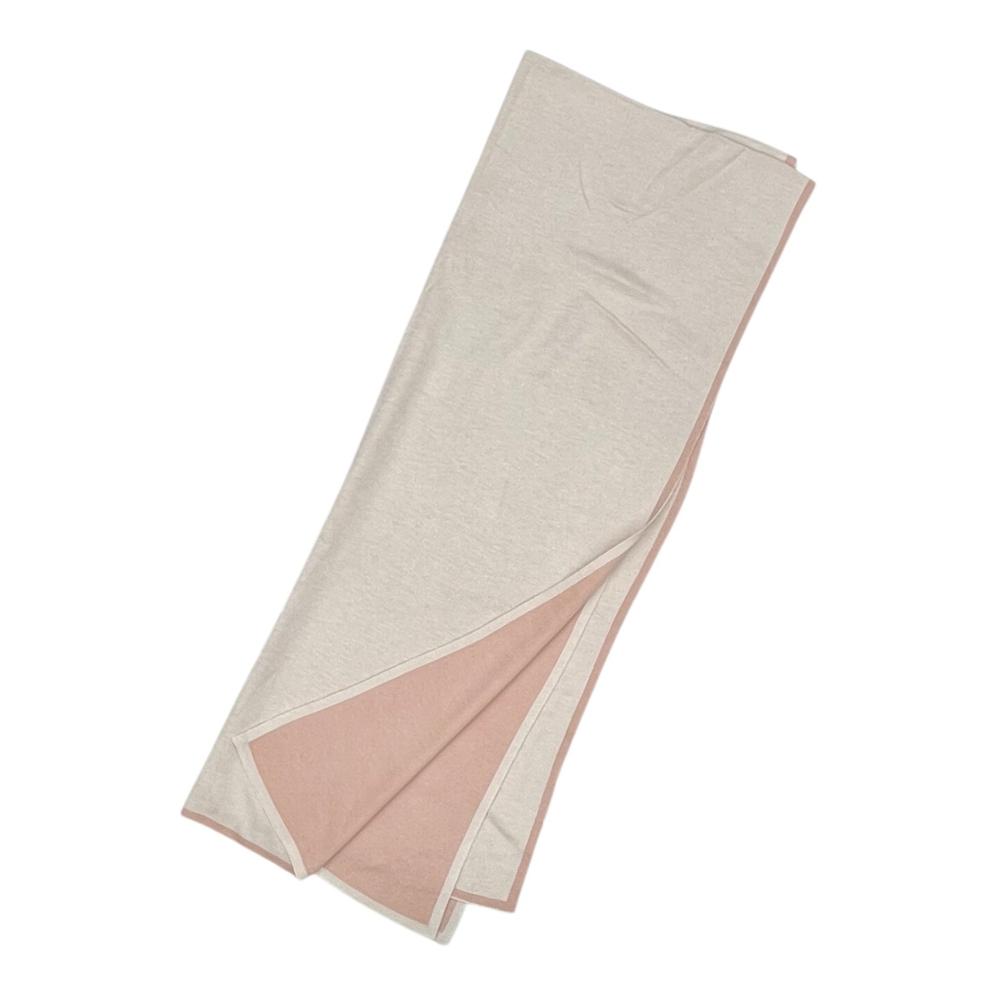 Shawl By Chicos In Cream & Pink, Size:Osfm