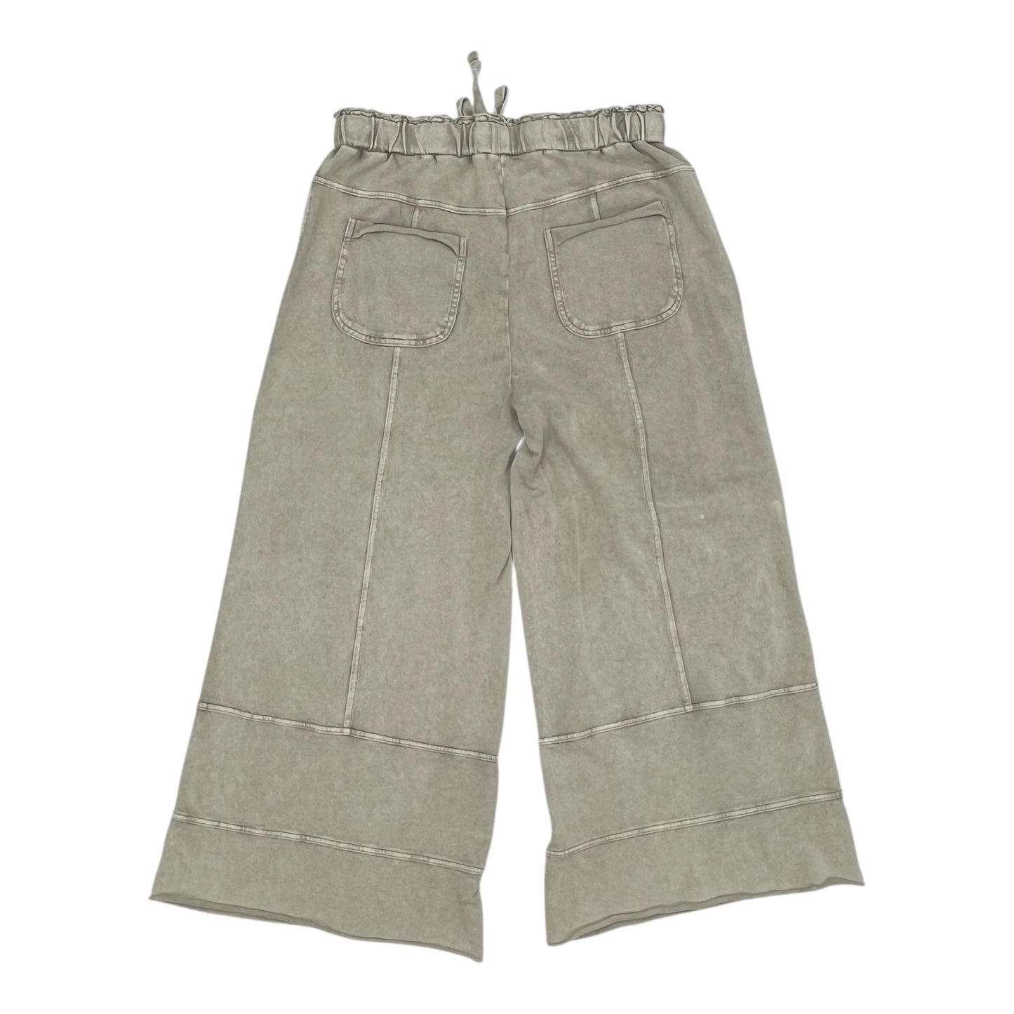 Pants Wide Leg By Easel In Tan, Size:L