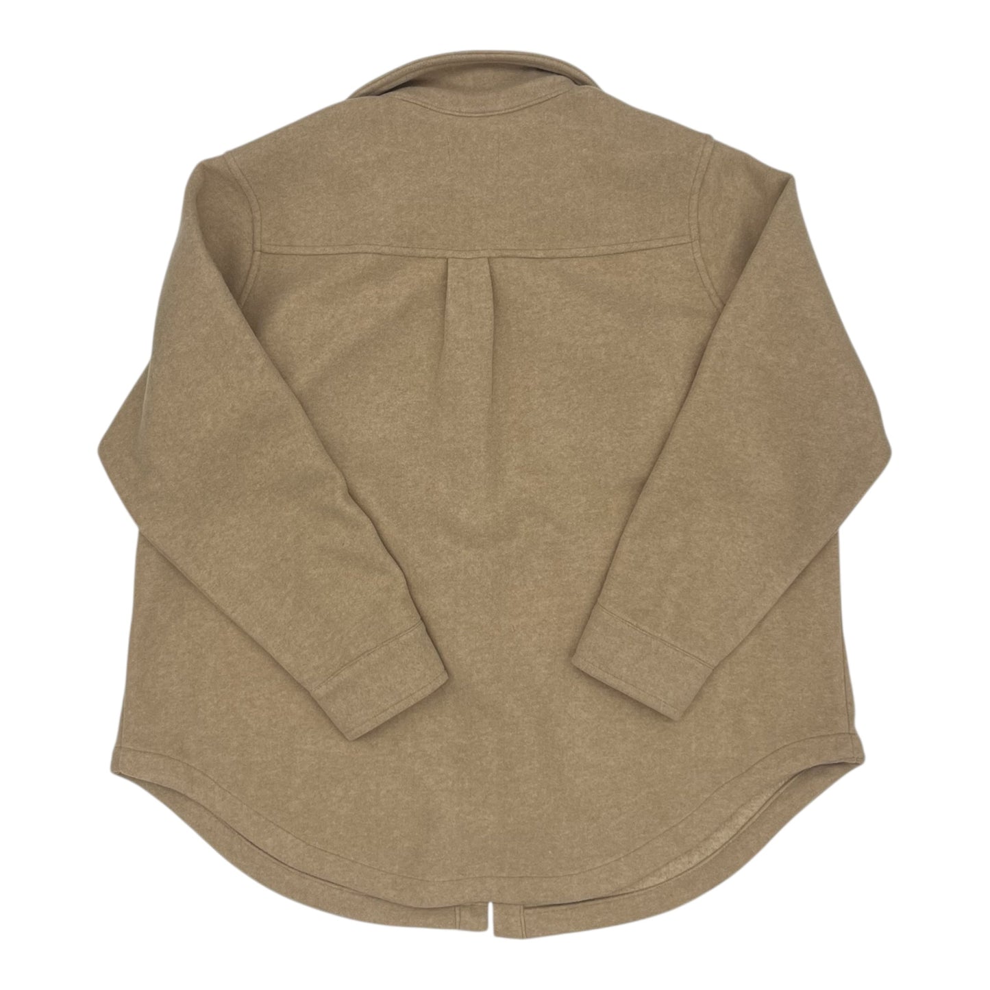 Jacket Shirt By Market & Spruce In Tan, Size:2X