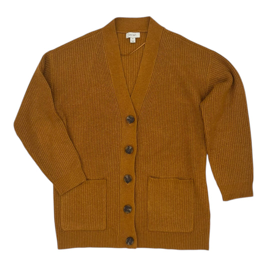 Sweater Cardigan By On 34Th In Gold, Size:M