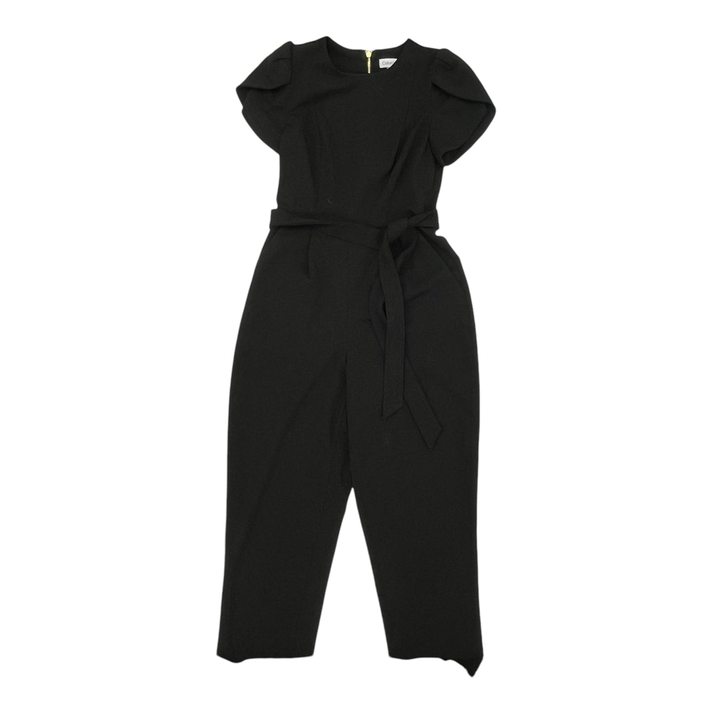 Jumpsuit By Calvin Klein In Black, Size:2