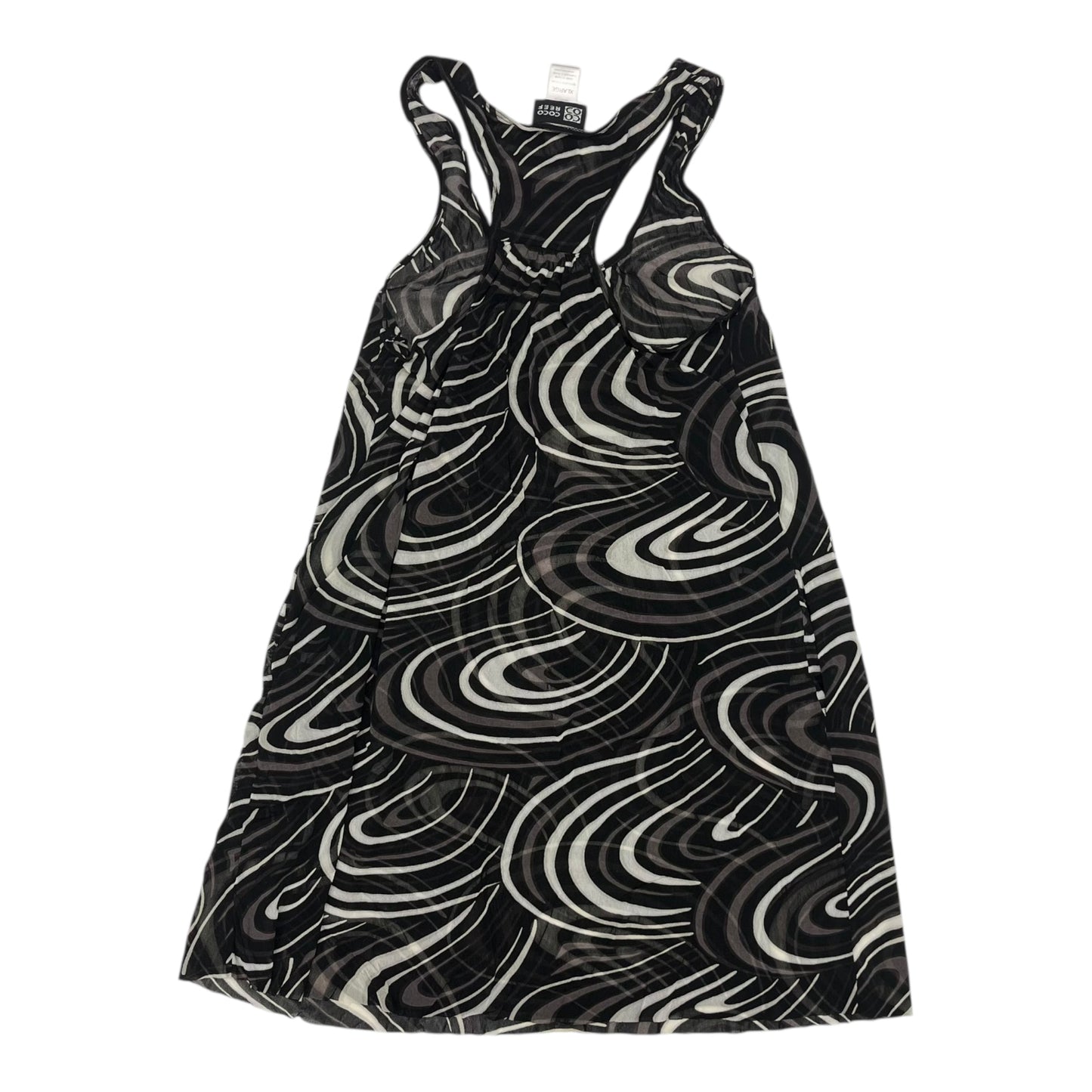 Swimsuit By Clothes Mentor In Black & Tan, Size:Xl