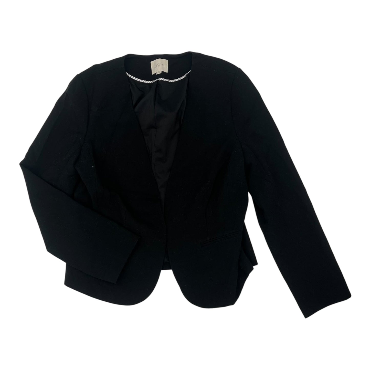 BLAZER by LOFT in BLACK, Size:1X