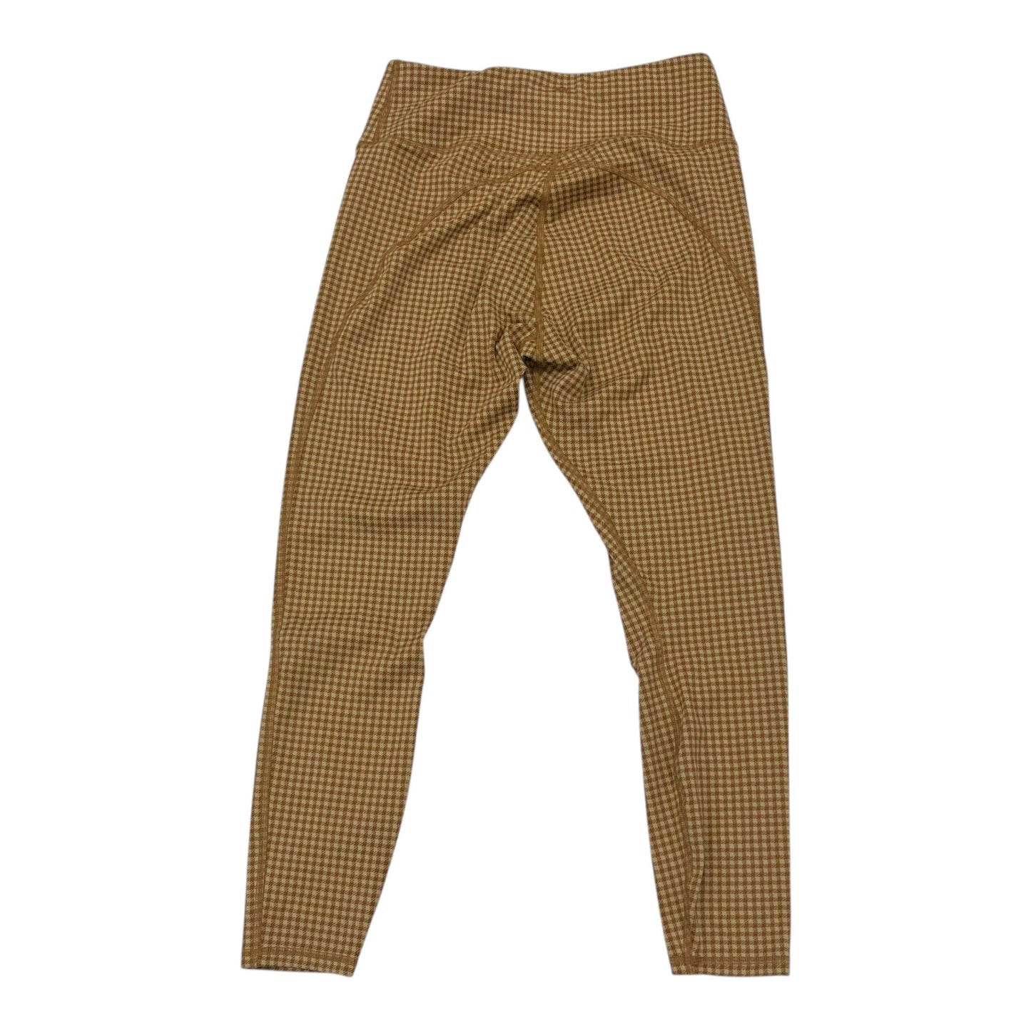 Athletic Leggings By Madewell In Brown, Size:L