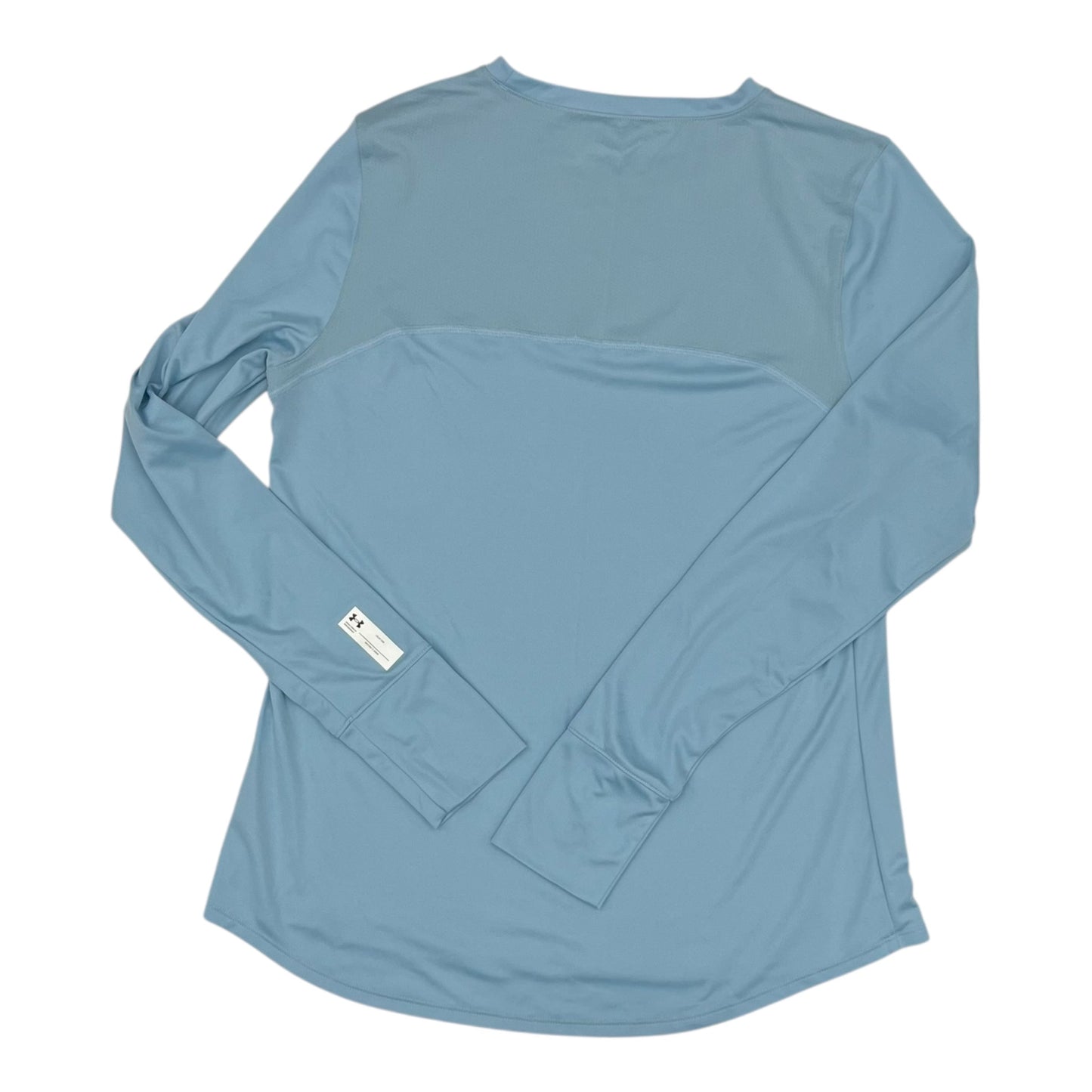 Athletic Top Ls Crewneck By Under Armour In Blue, Size:L