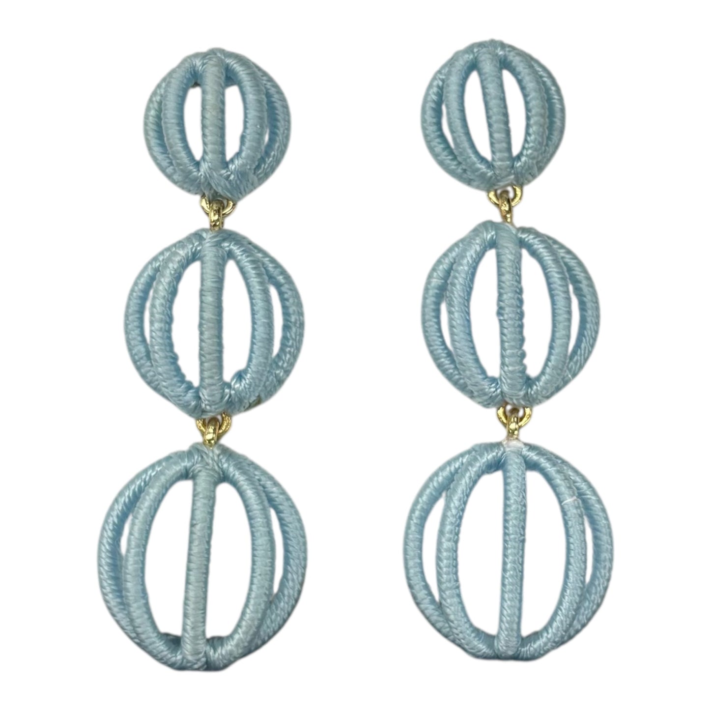 EARRINGS DANGLE/DROP by CLOTHES MENTOR In BLUE