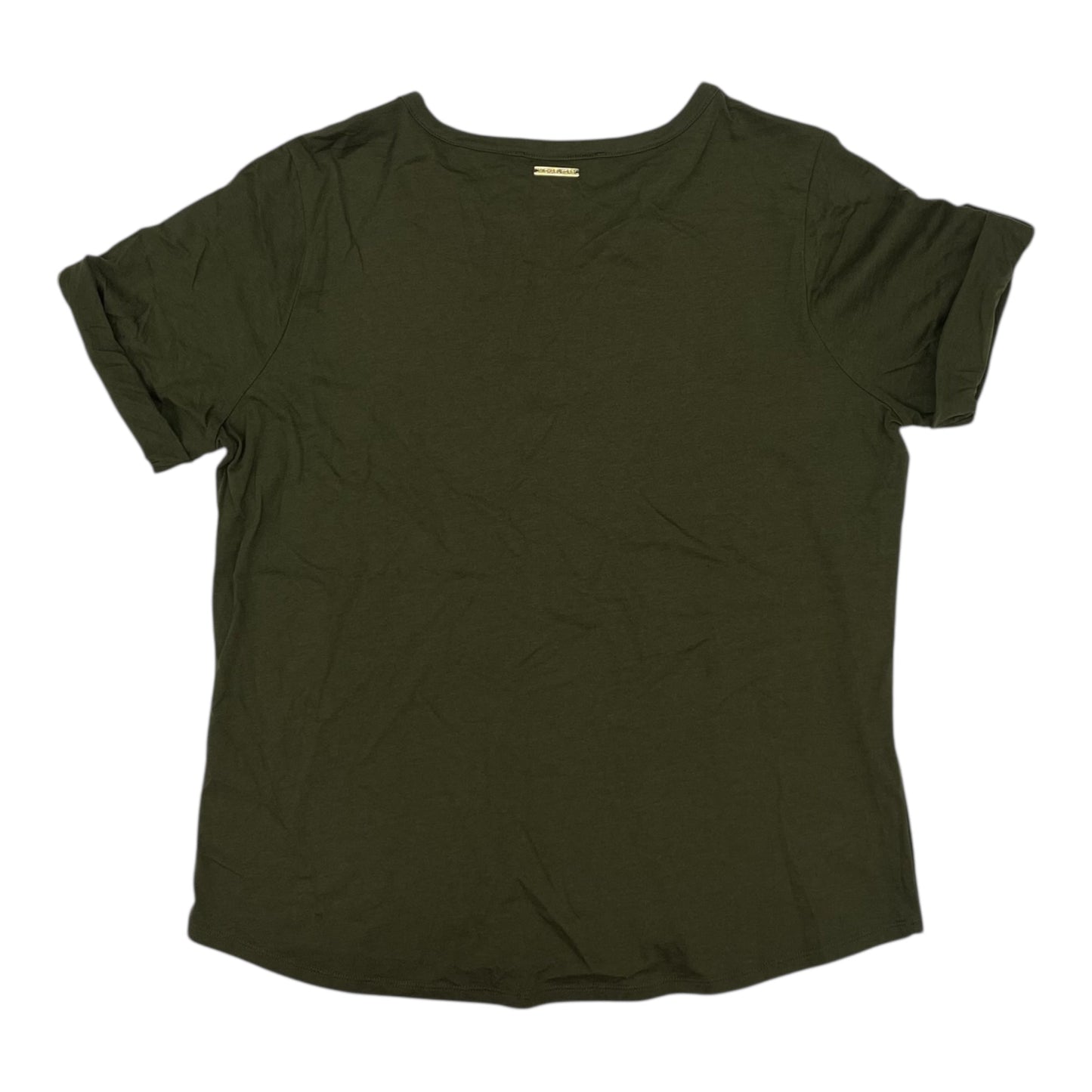 Top Ss Designer By Michael Kors In Green, Size:Xl