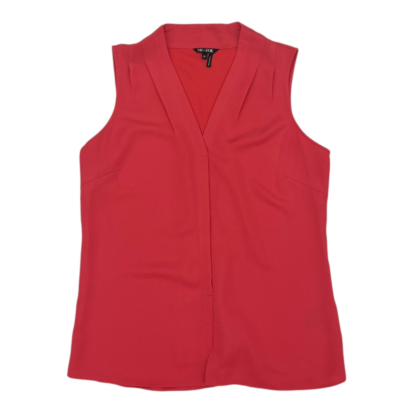 BLOUSE SLEEVELESS by NIC + ZOE in CORAL, Size:M