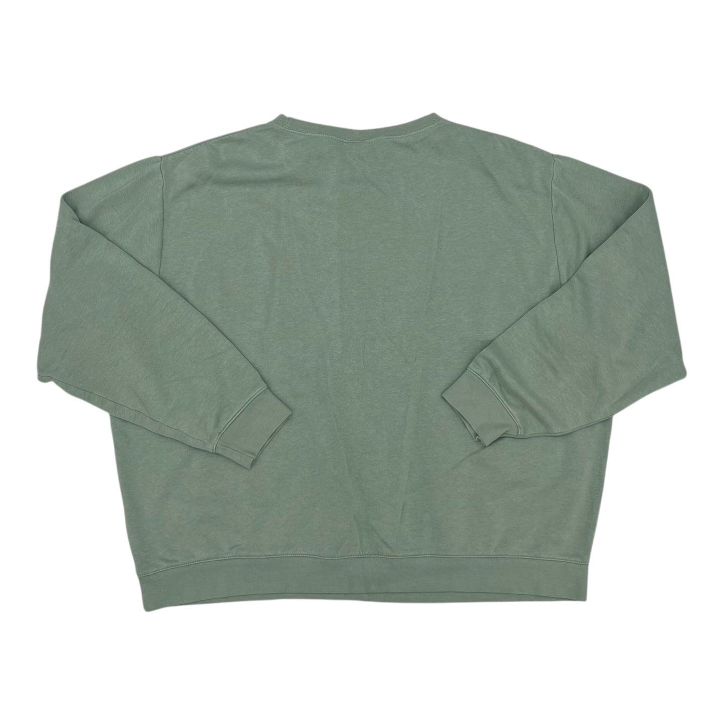 Athletic Sweatshirt Crewneck By Nike Apparel In Green, Size:Xxl
