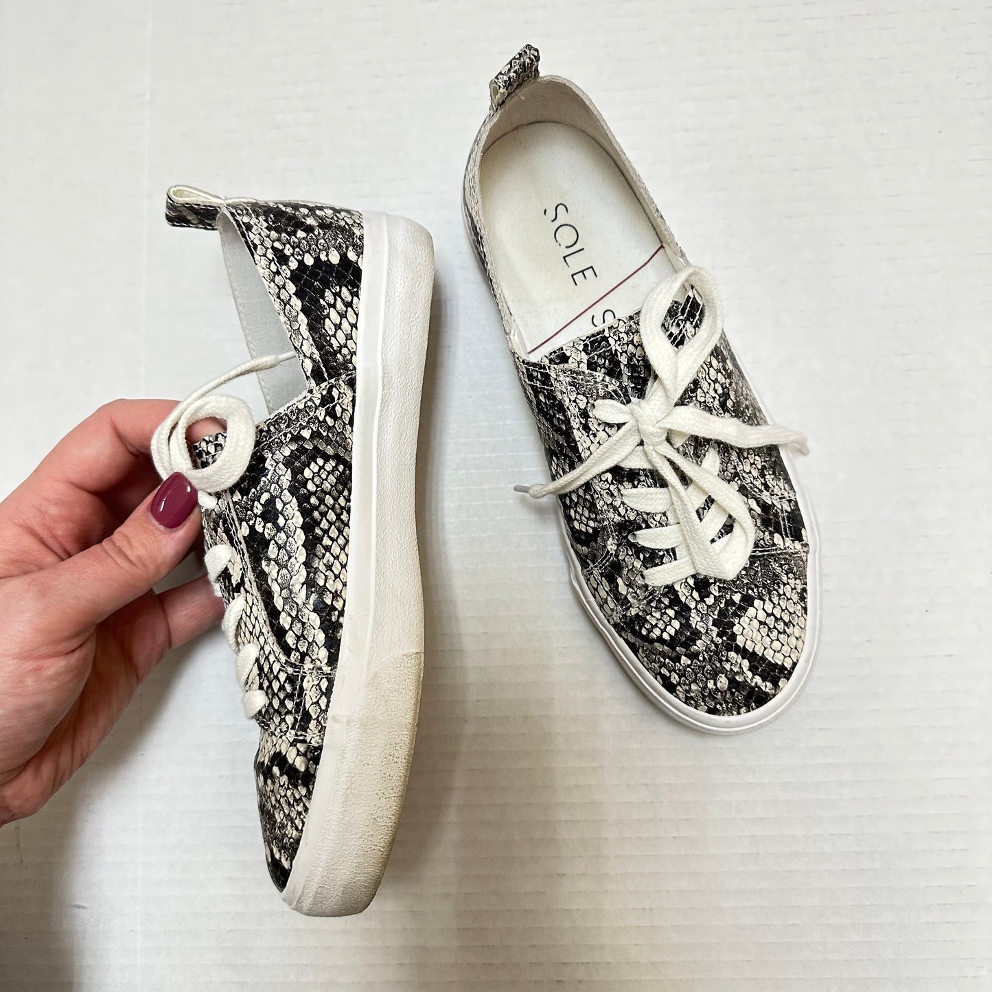 Shoes Flats Boat By Sole Society Size: 6