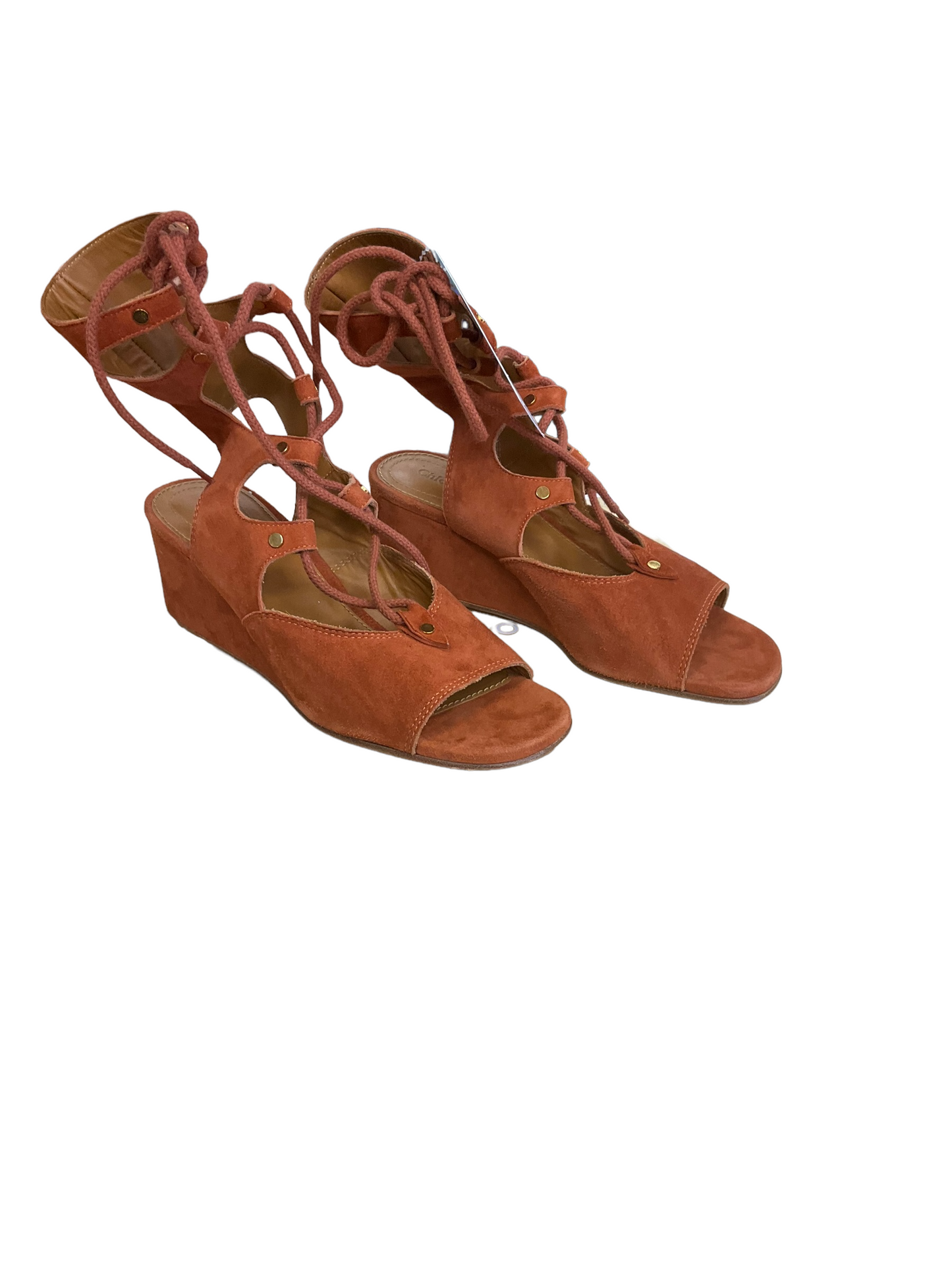 Sandals Heels Wedge By Chloe Size: 6