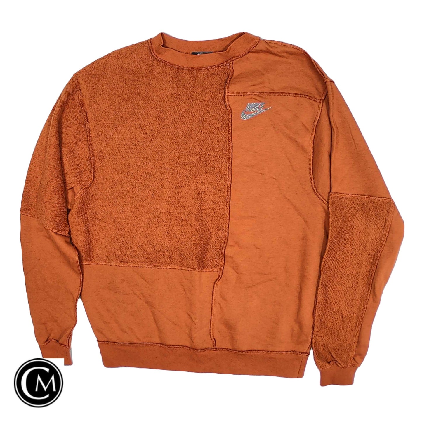 Sweater By Nike Apparel In Orange, Size: Xs