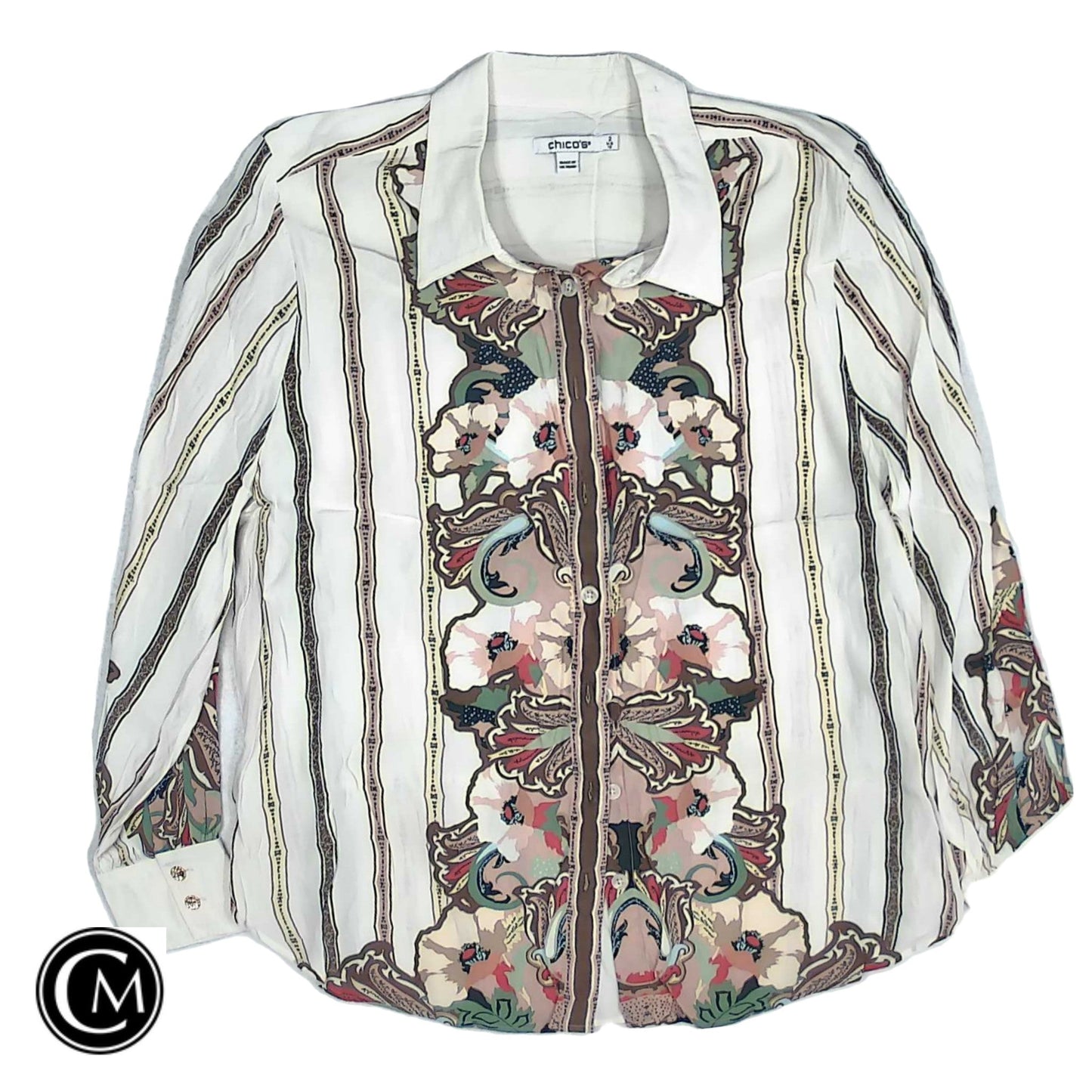 Top Ls By Chicos In Multi, Size: 12 image 1