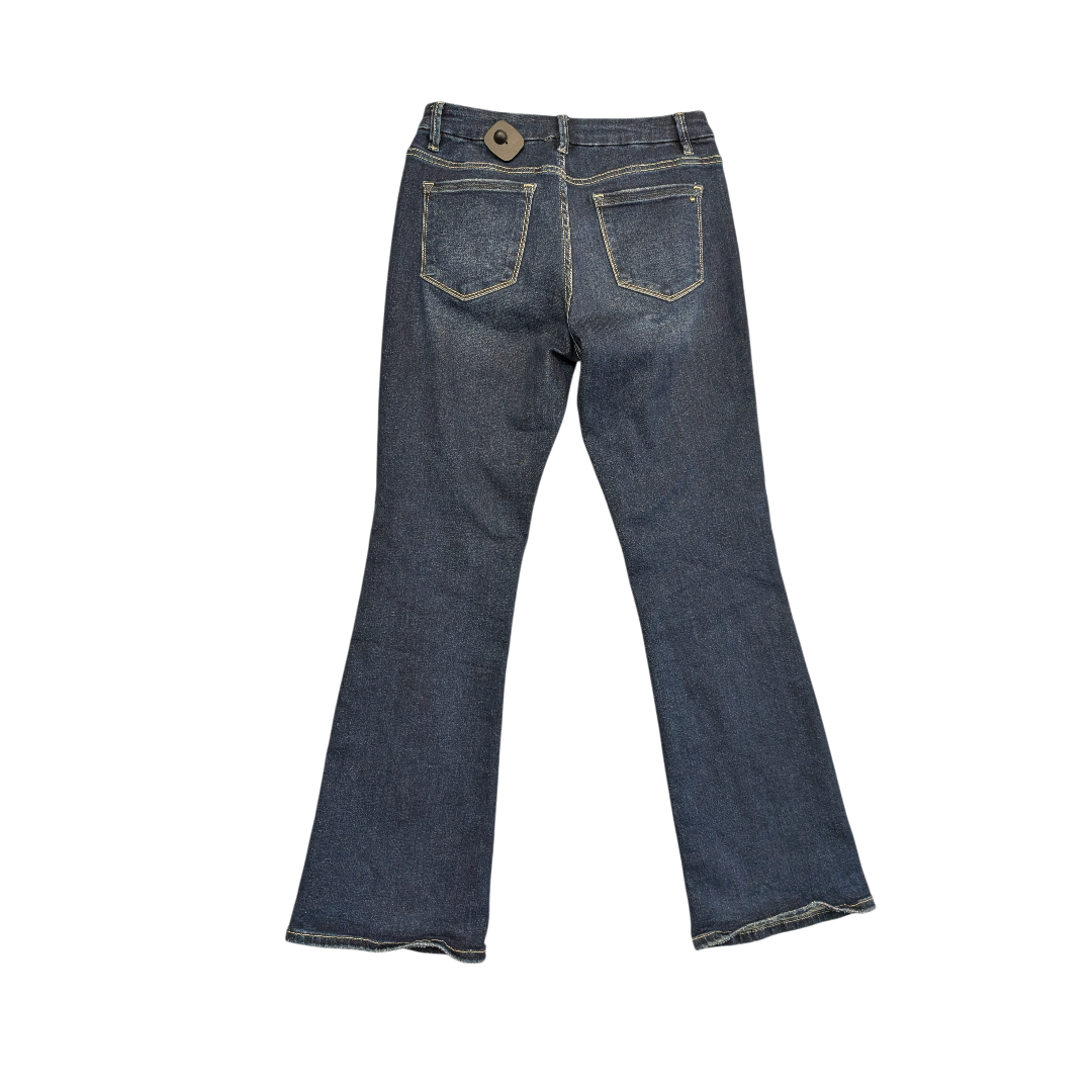Jeans Flared By Cmc In Blue Denim, Size:6