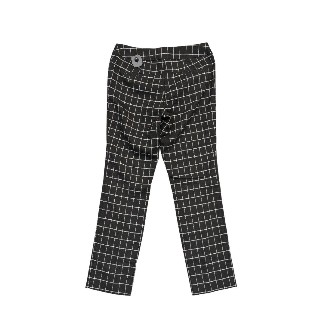 Pants Dress By Ann Taylor In Black & White, Size:4