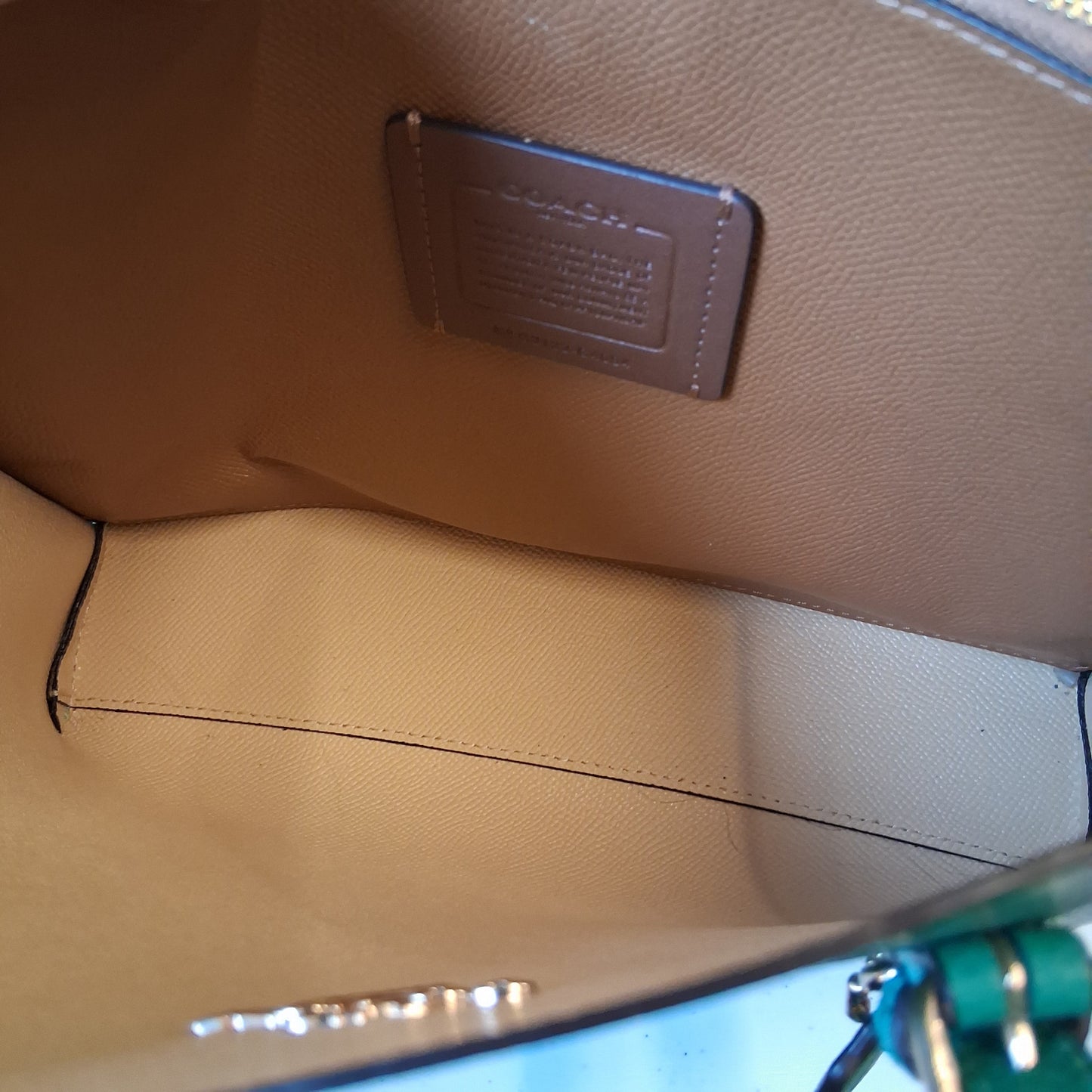 Handbag Designer By Coach, Size: Medium