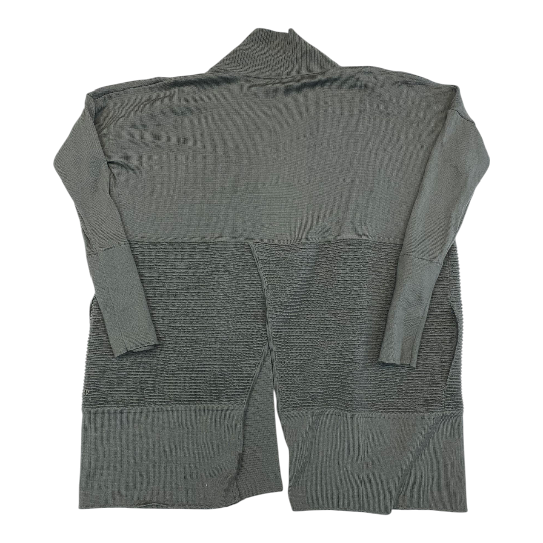 Sweater Cardigan By Lululemon In Green, Size:6