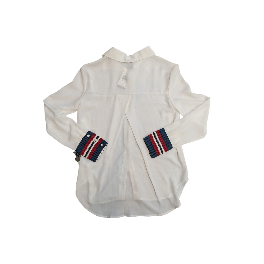 Top Ls By Lea & Viola In White, Size:Xs