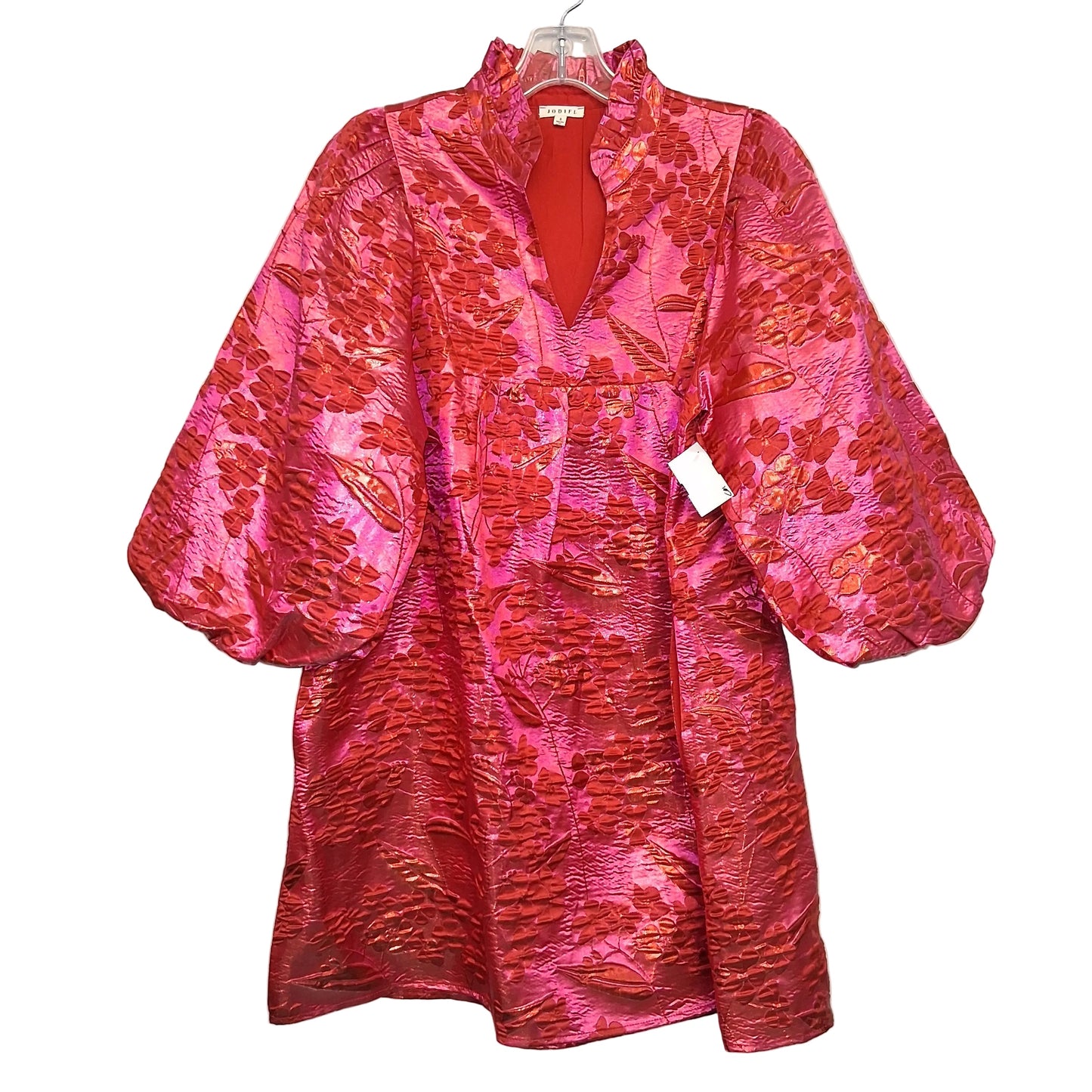 Dress Party Short By Jodifl In Pink & Red, Size:S