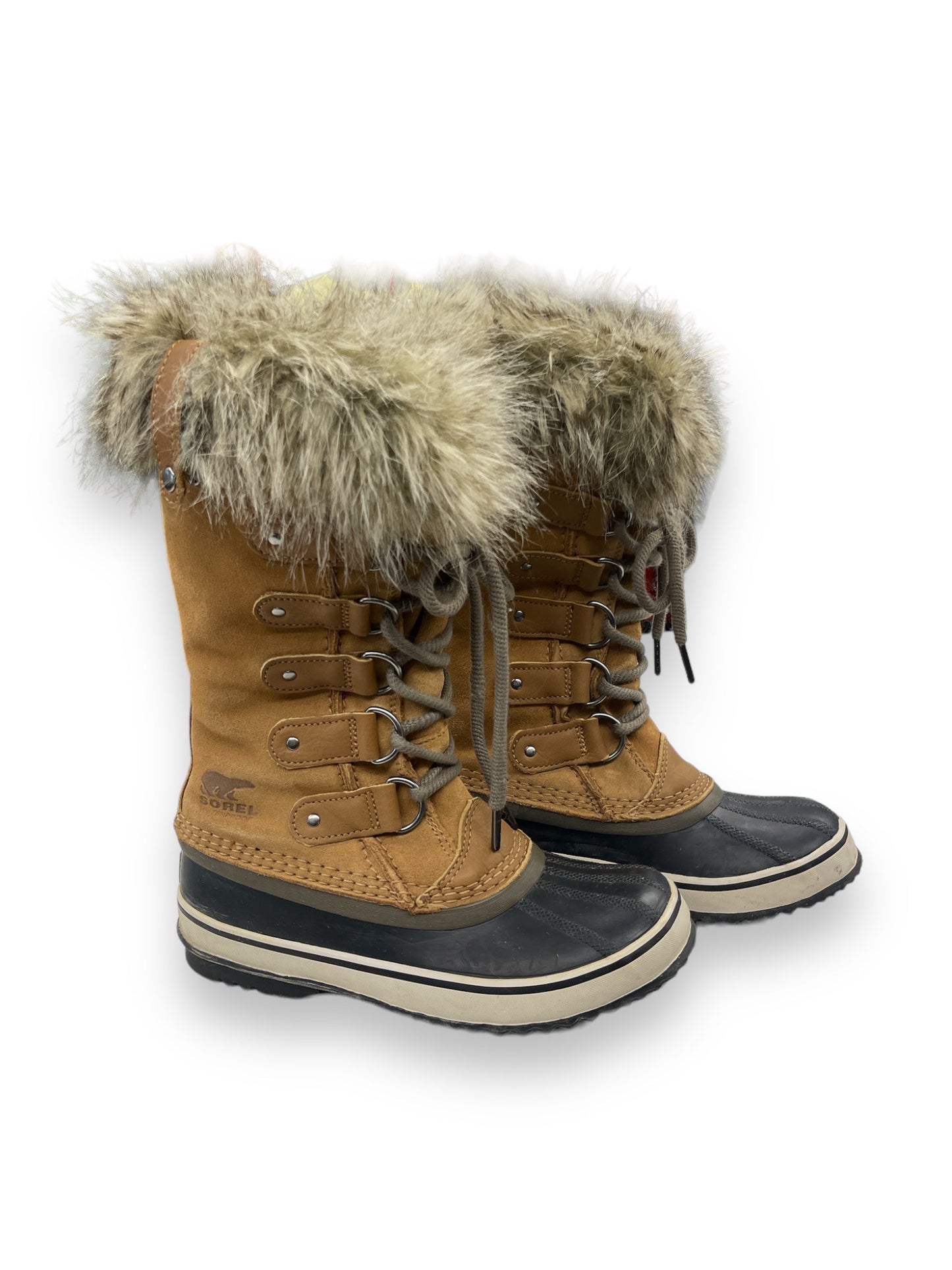 Boots Mid-calf Flats By Sorel Size: 6