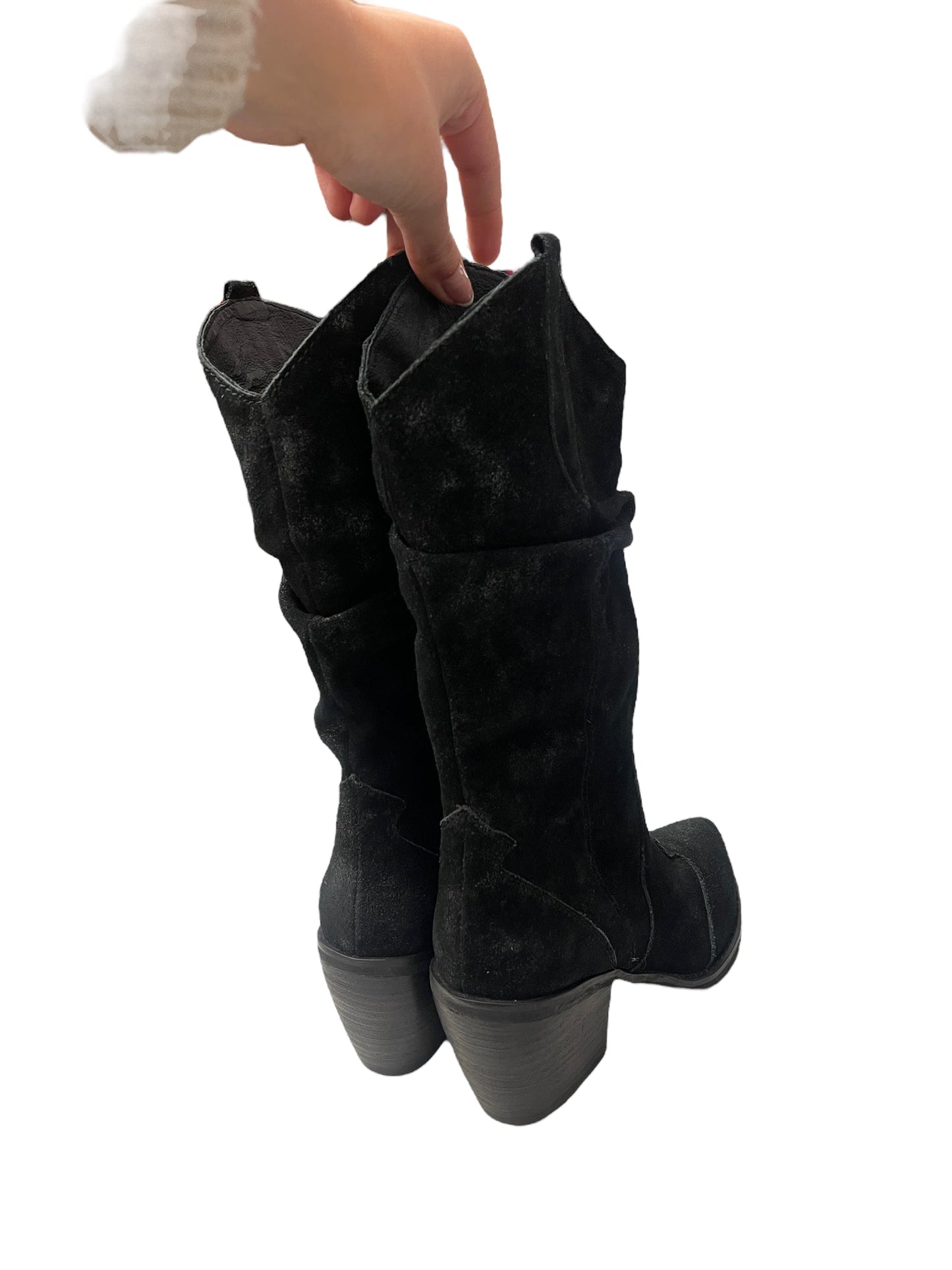 Boots Ankle Heels By Vaneli Size: 8.5