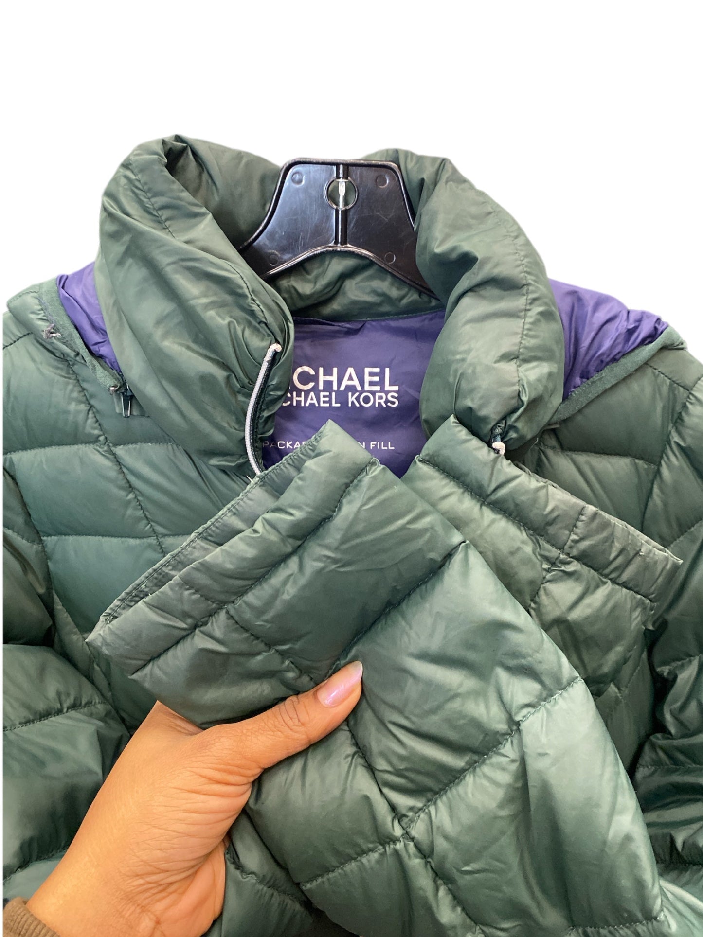 Jacket Puffer & Quilted By Michael By Michael Kors Size: M