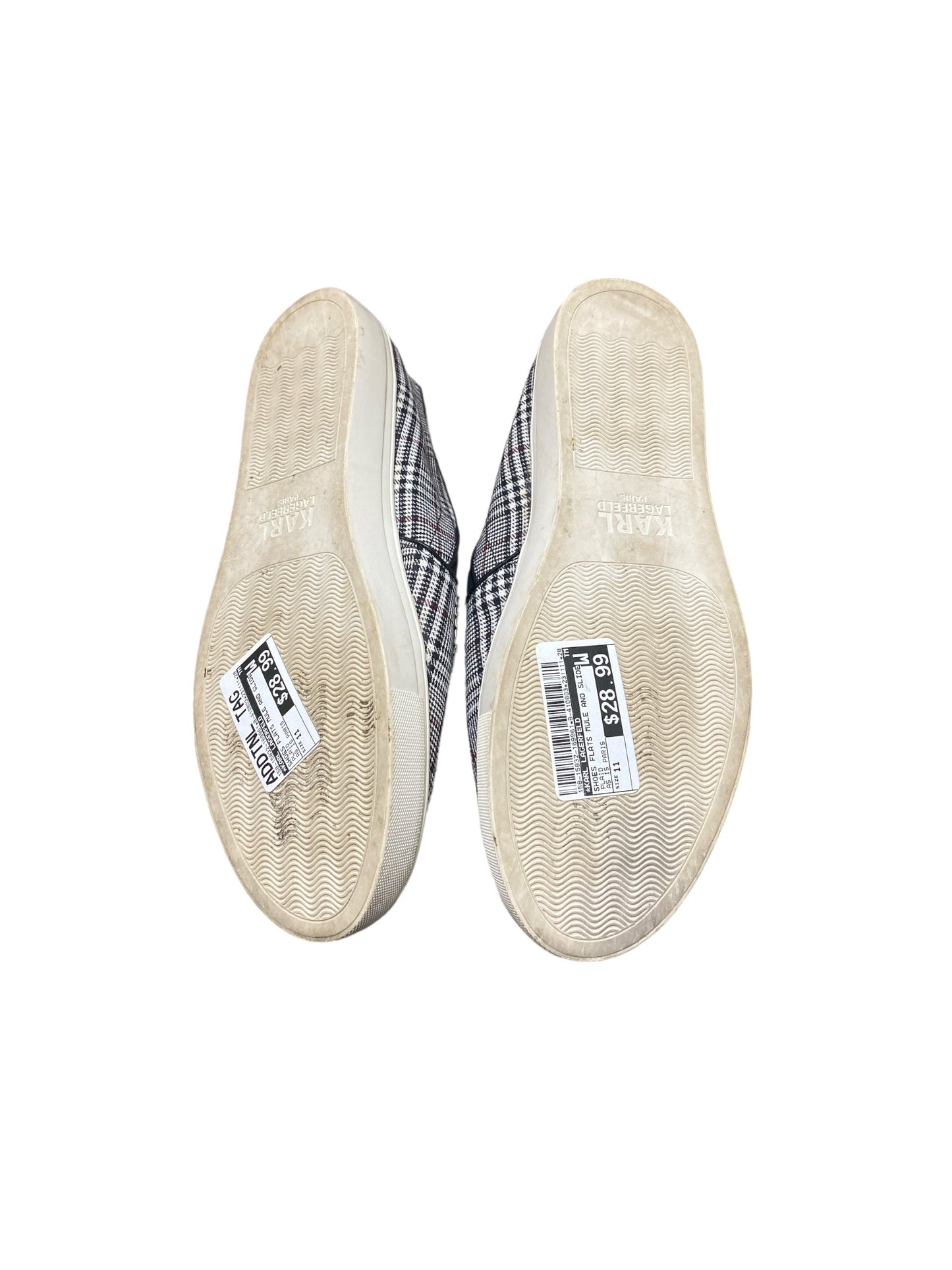 Shoes Flats Mule And Slide By Karl Lagerfeld Size: 11