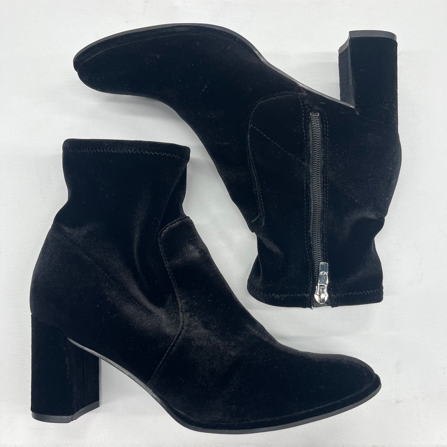 Boots Ankle Heels By Mark Fisher Size: 8