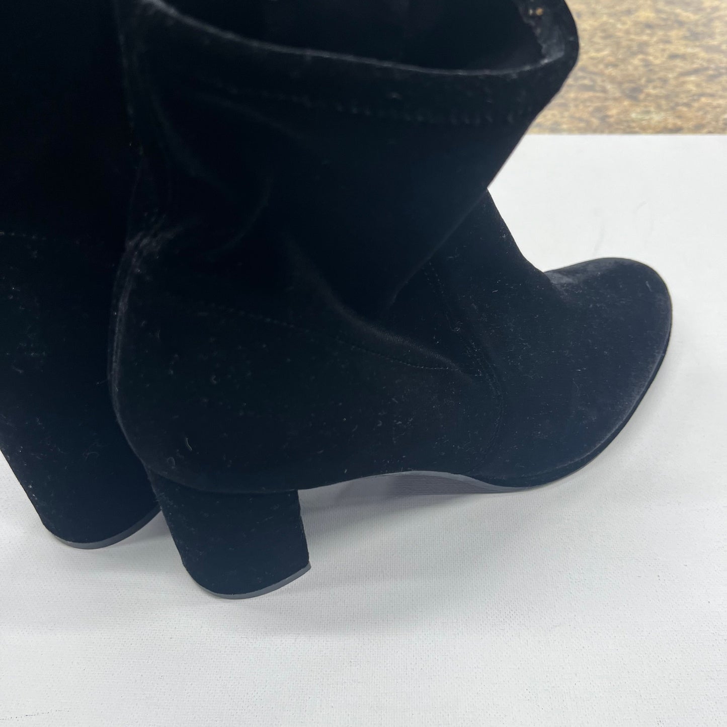 Boots Ankle Heels By Mark Fisher Size: 8