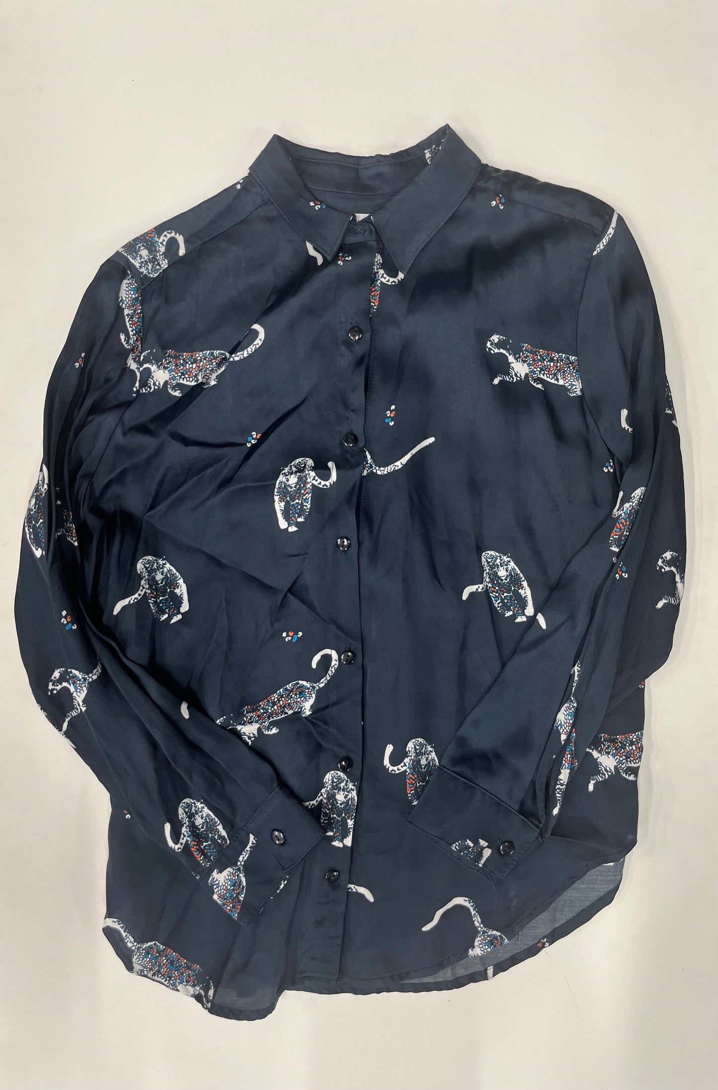 Blouse Long Sleeve By Sam Lavi Size: S